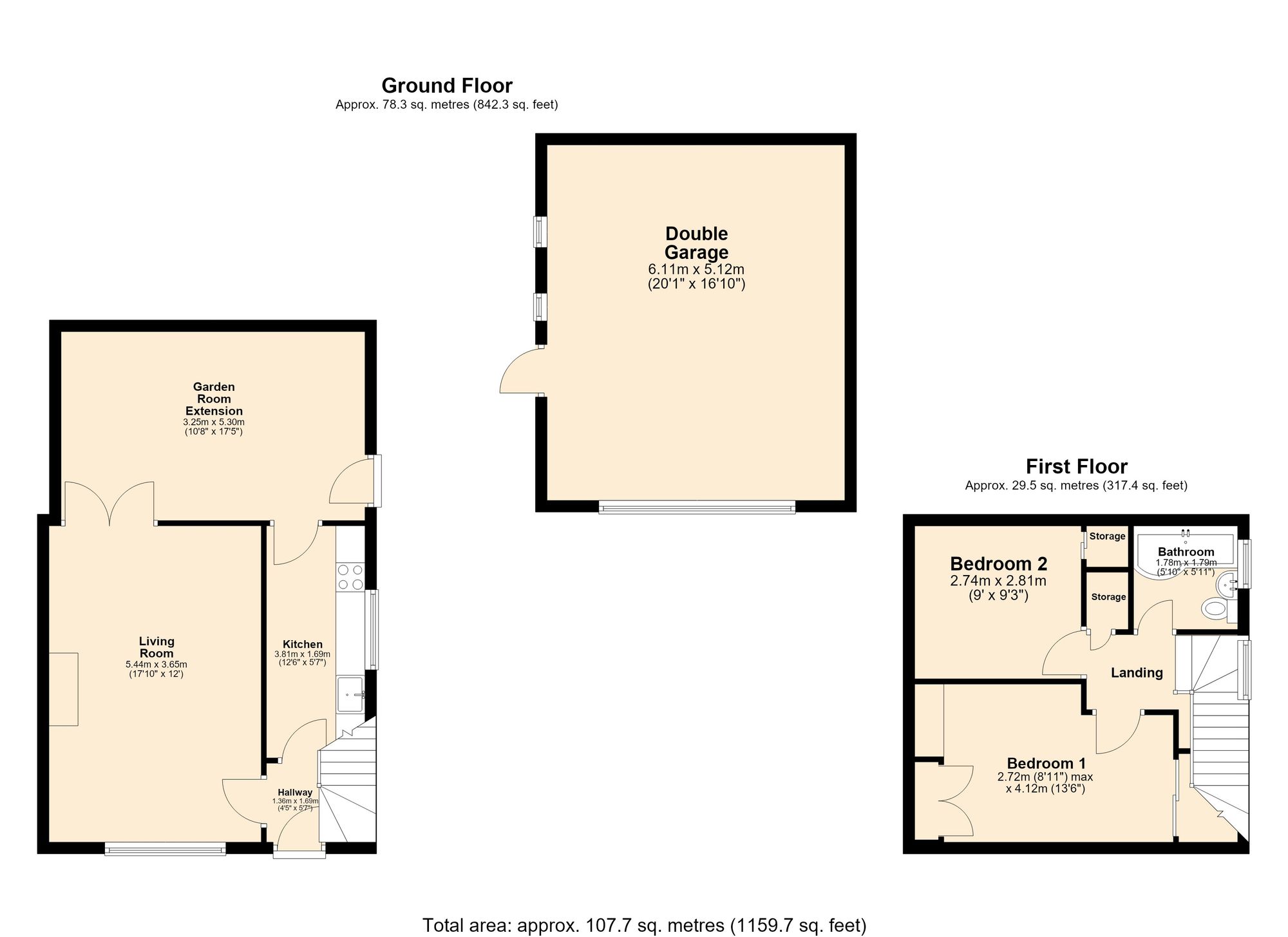 71 Hillside, Burnley floorplan