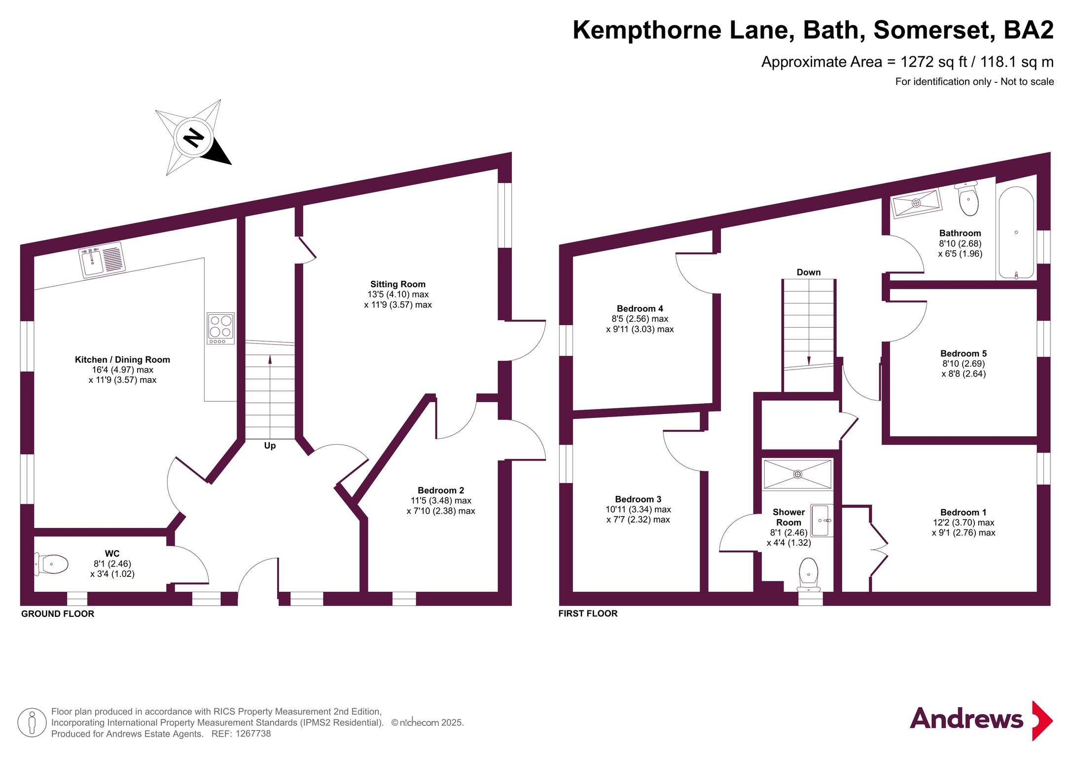 17, Kempthorne Lane, Somerset floorplan