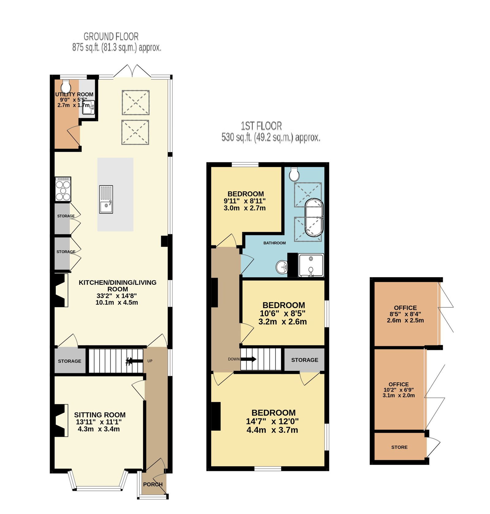 Oak Villas,1, Oatleys Road, Ledbury floorplan