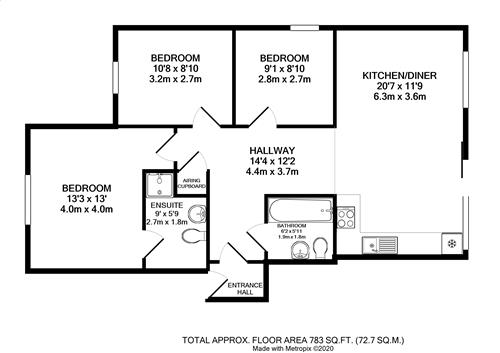 Park View, St Clements floorplan