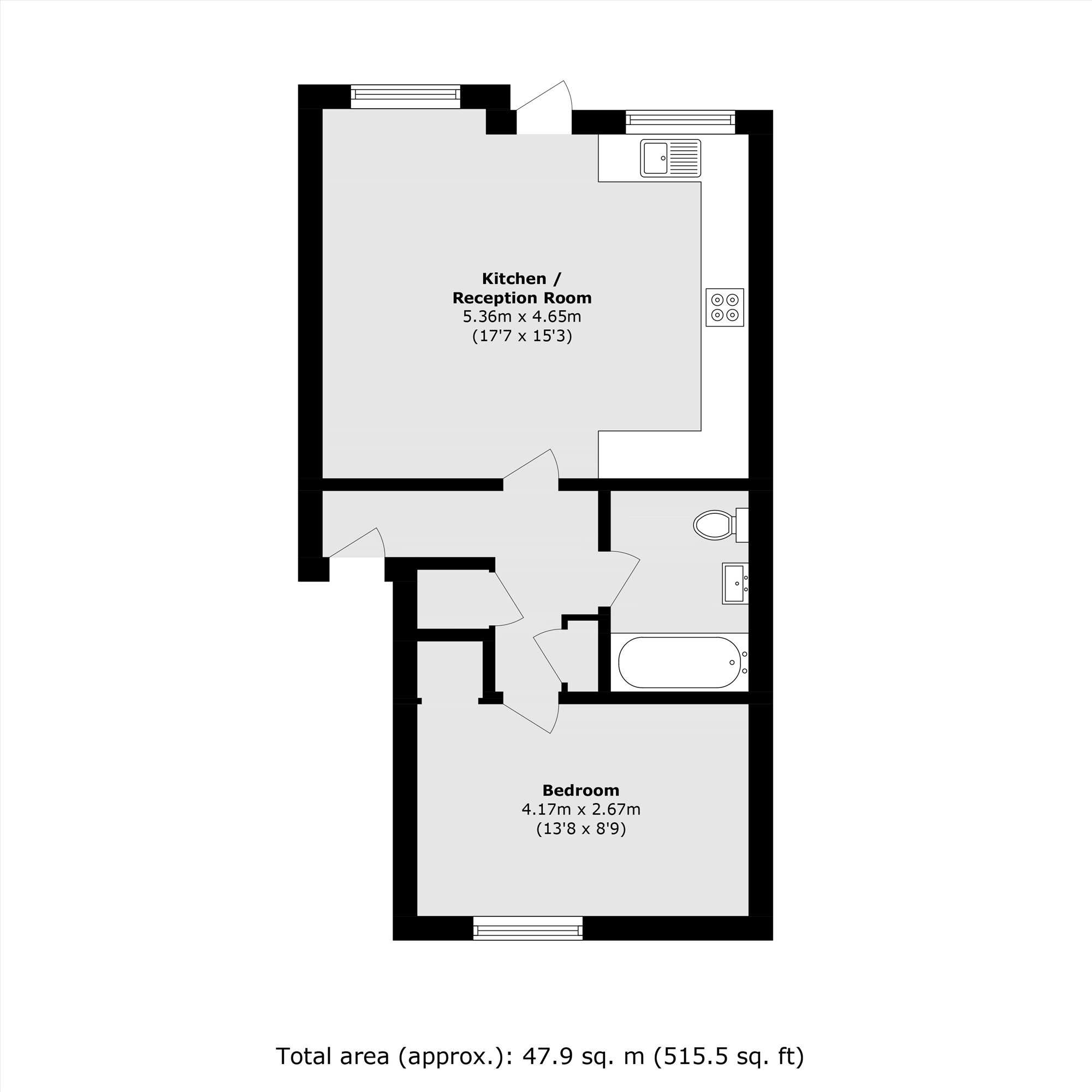 Penang Street, London floorplan