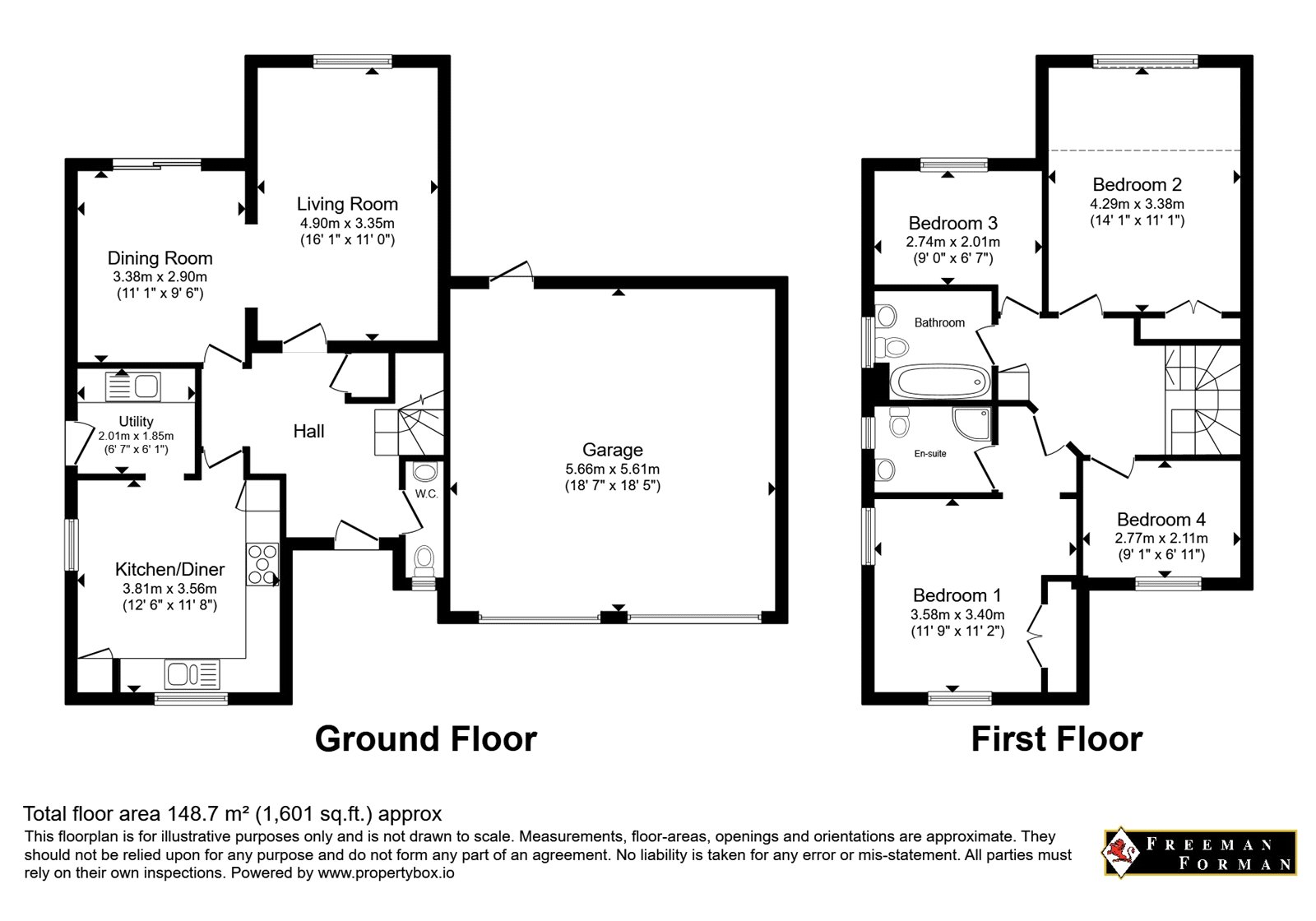 9, Magnolia Close, East Sussex floorplan