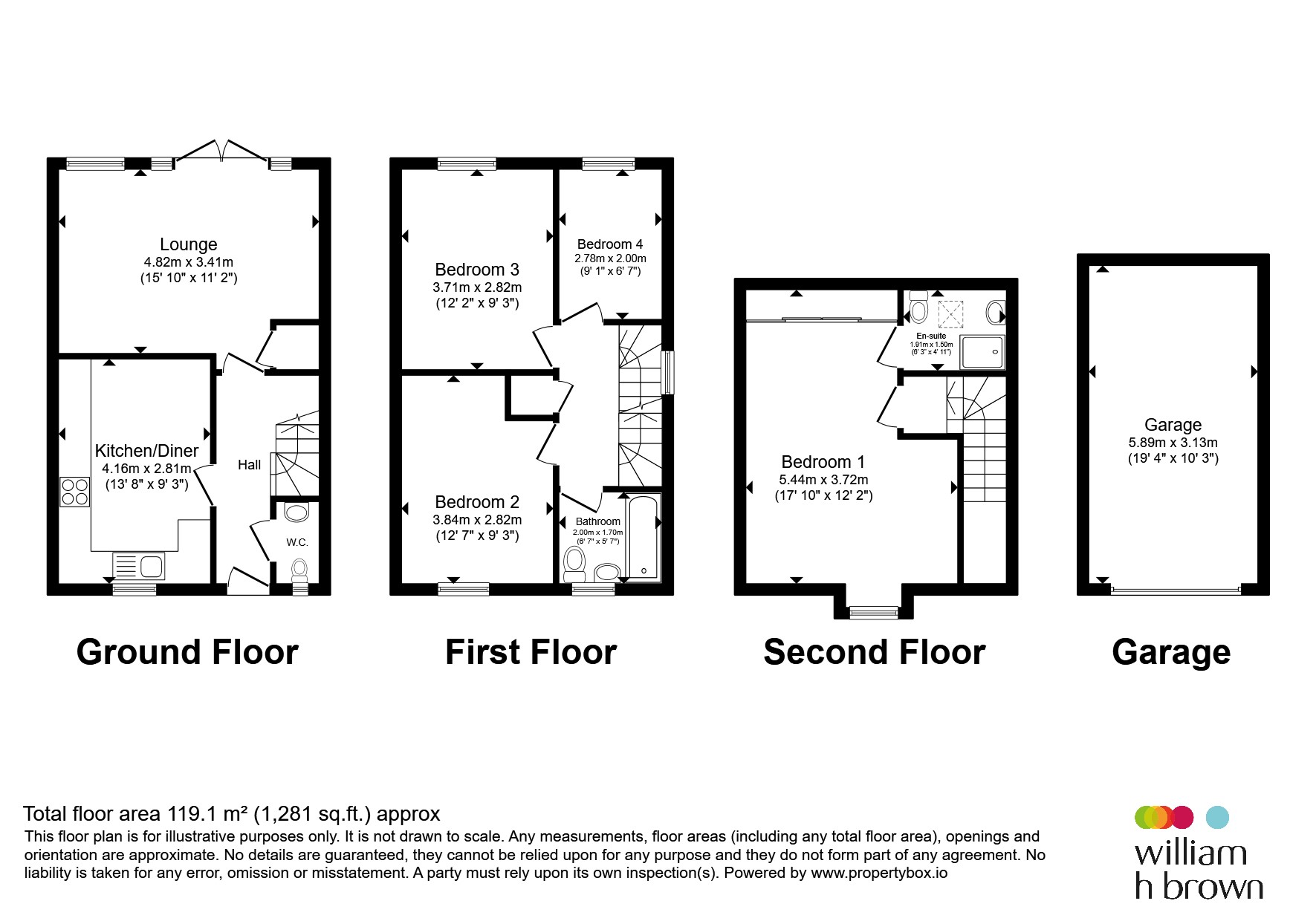 10, Flaxley Lane, Newark floorplan