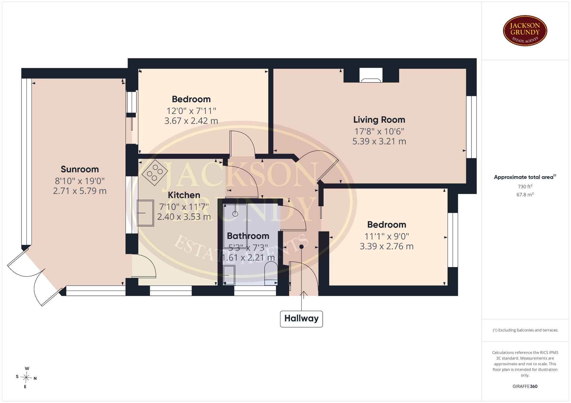16, Thirlestane Crescent, Northampton floorplan