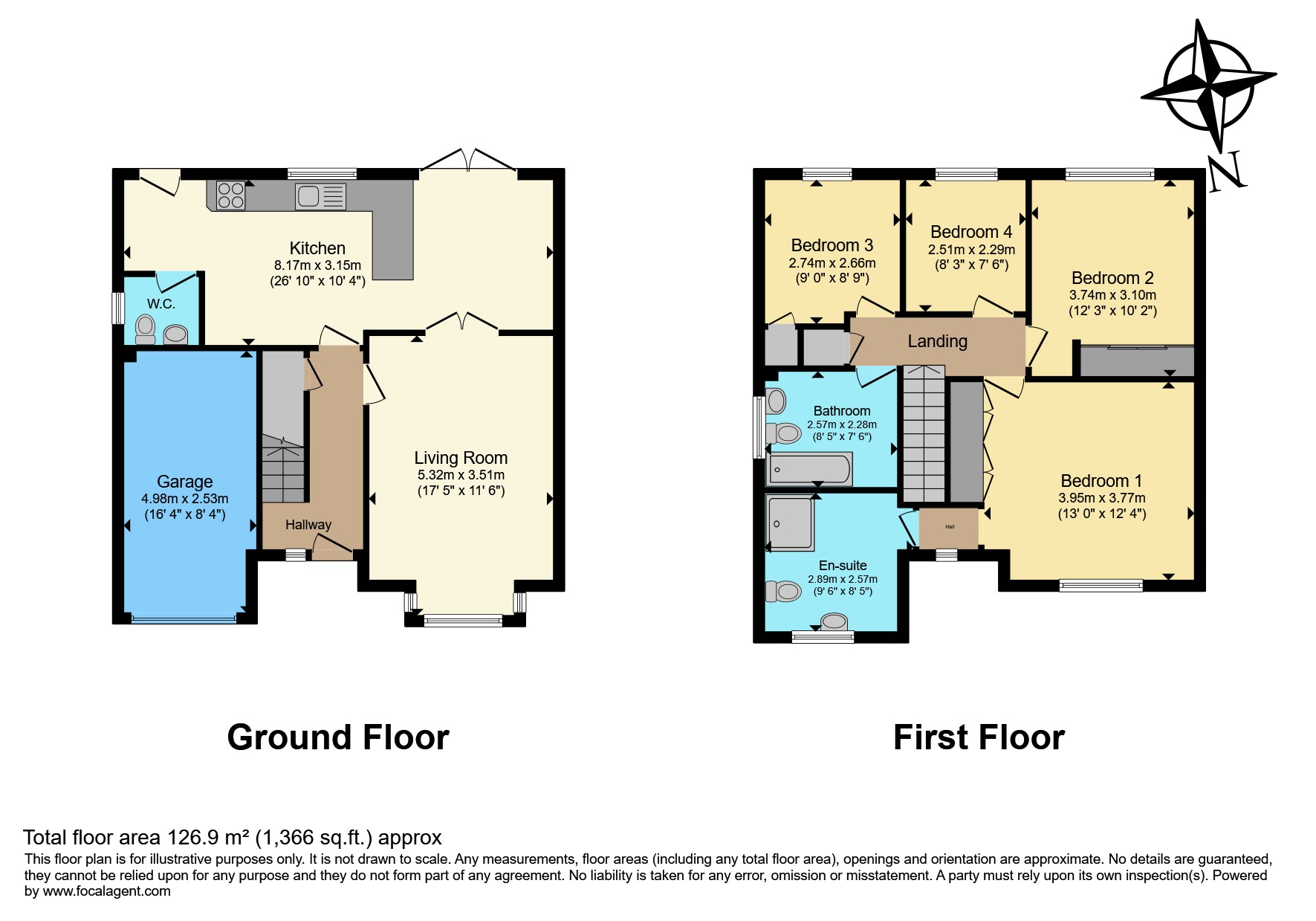 9, Laurel Drive, Aston-on-Trent floorplan