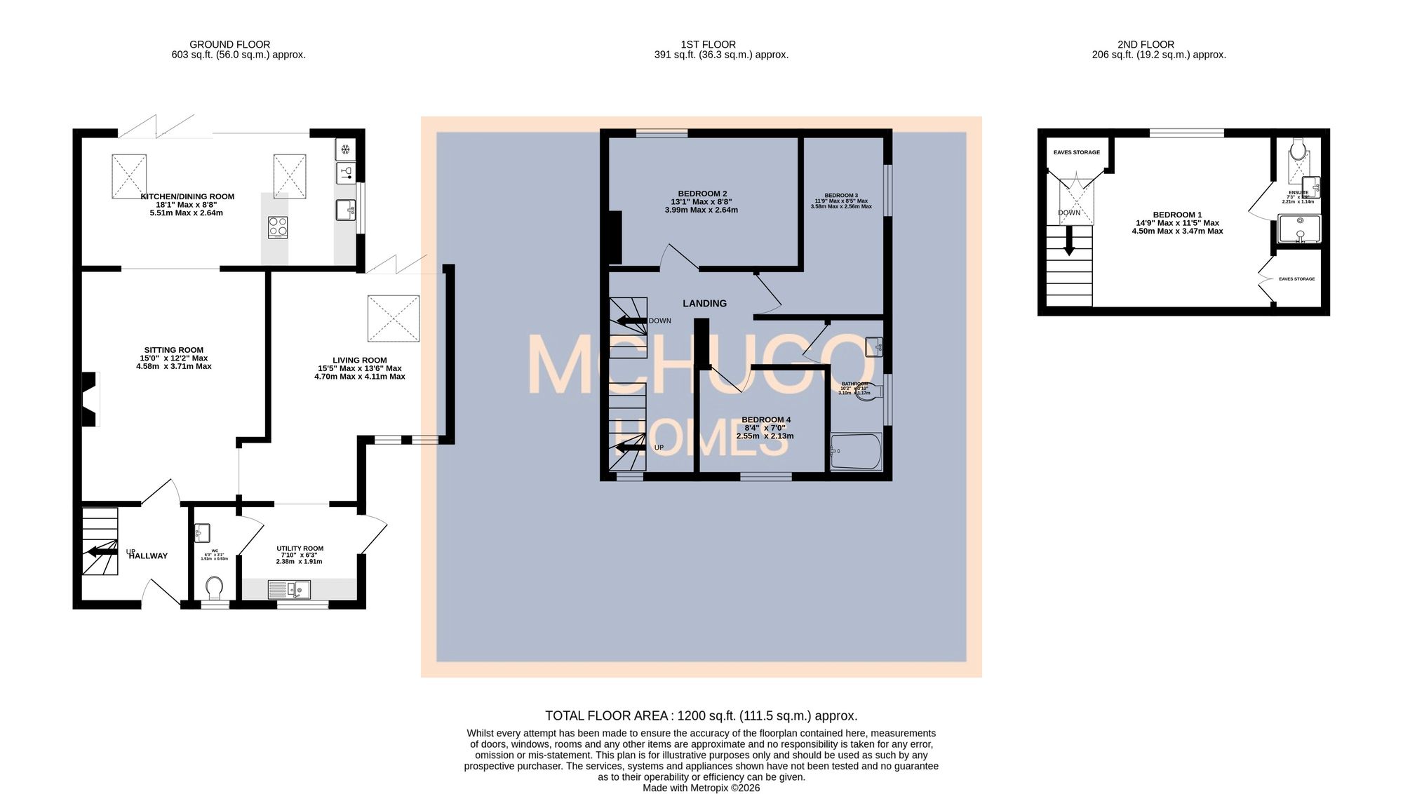 33 Moor Pool Avenue, Birmingham floorplan