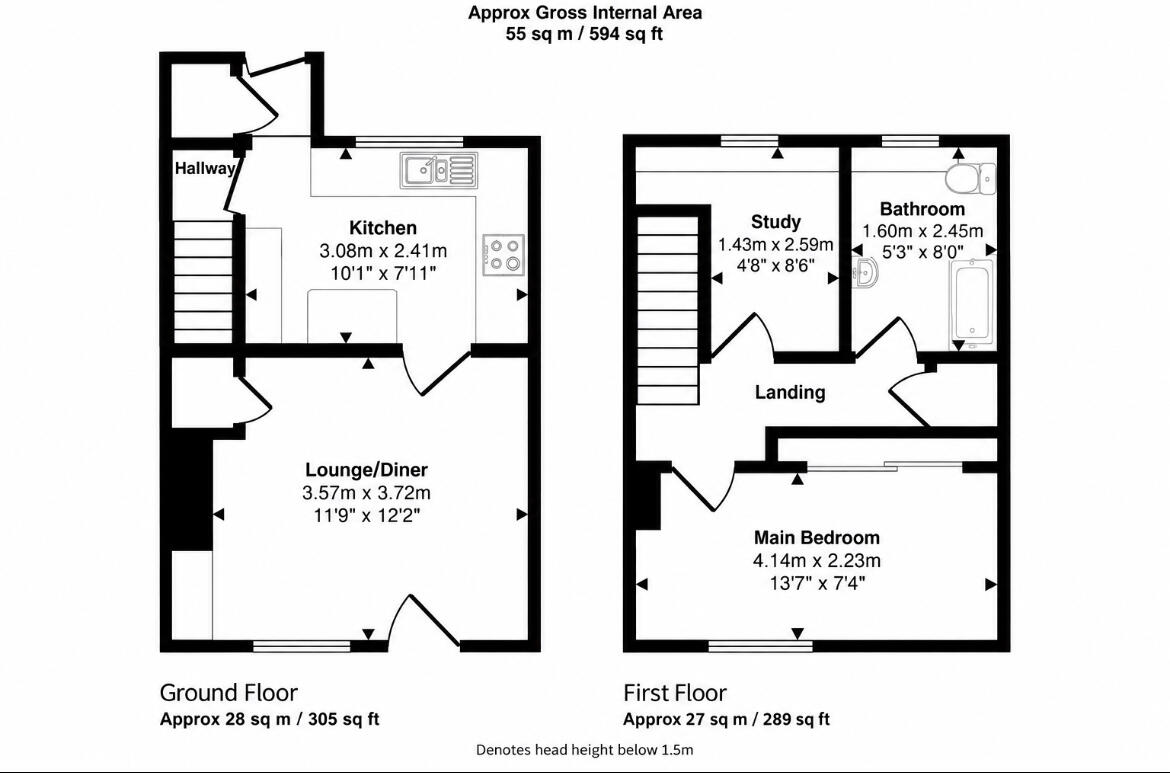 11, Avenue Road, Wymondham floorplan