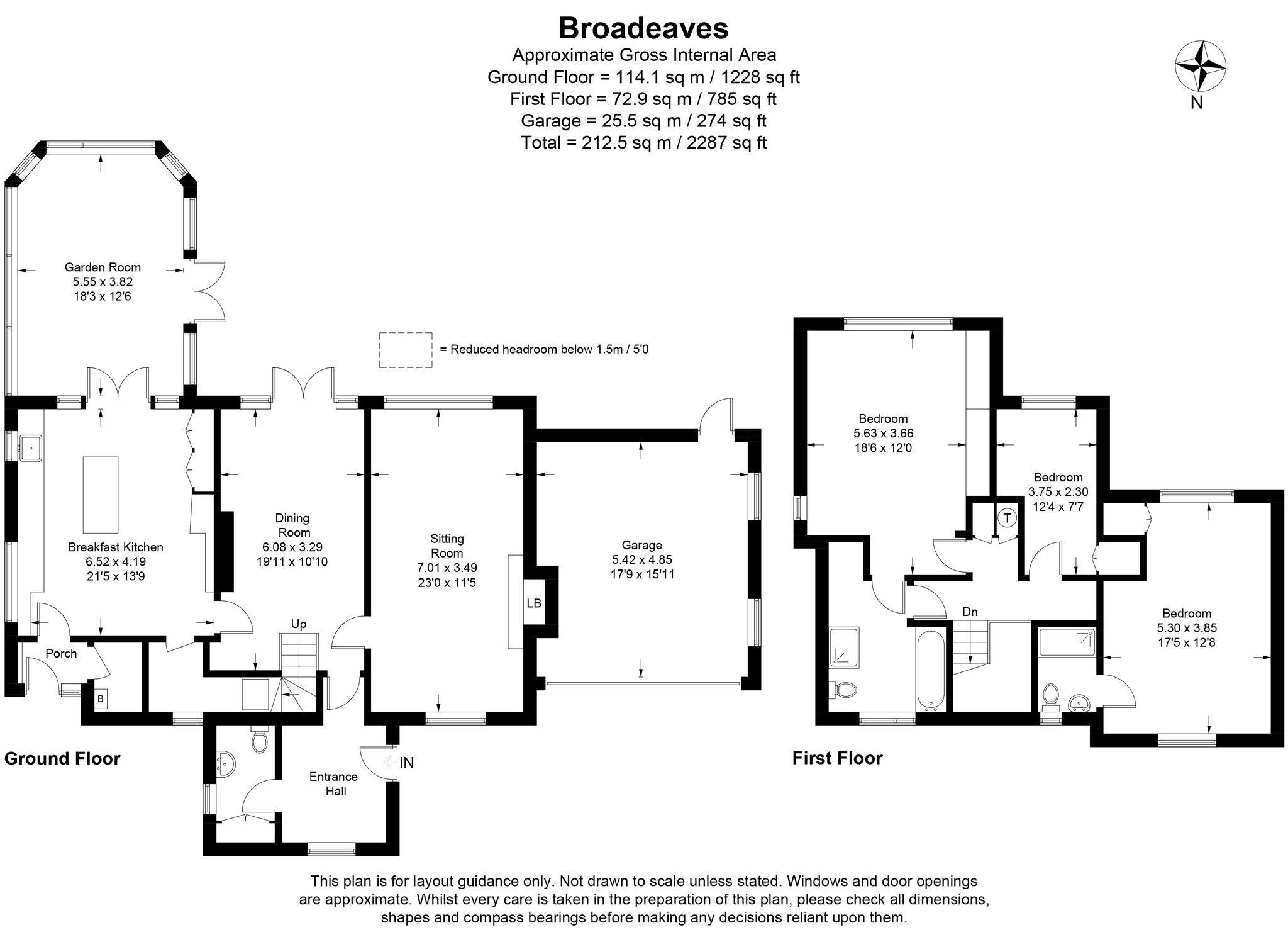 Broadeaves, 32, Station Road, Sleaford floorplan