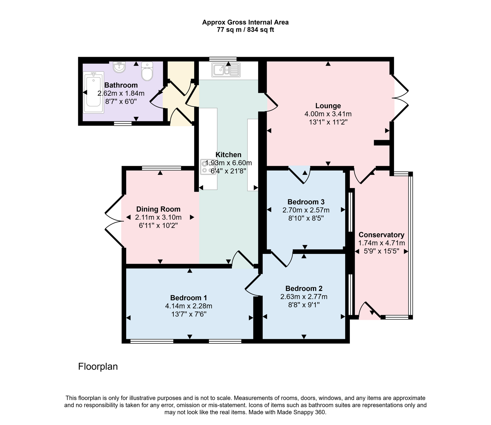 Ludlow, Egremont floorplan