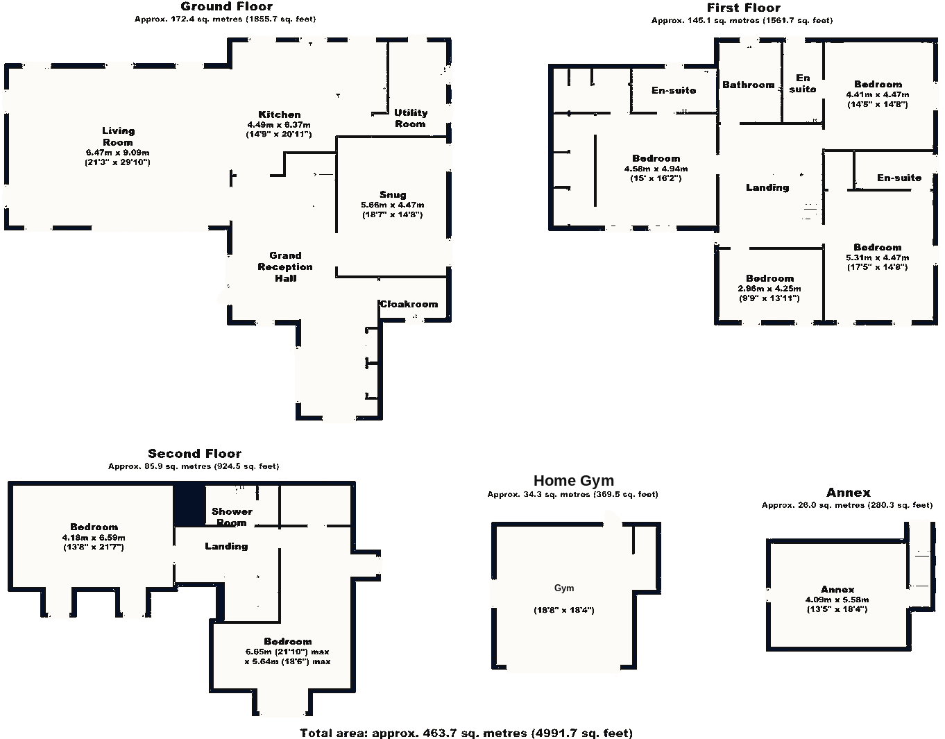 Elm House, Grange Road, Edwalton floorplan