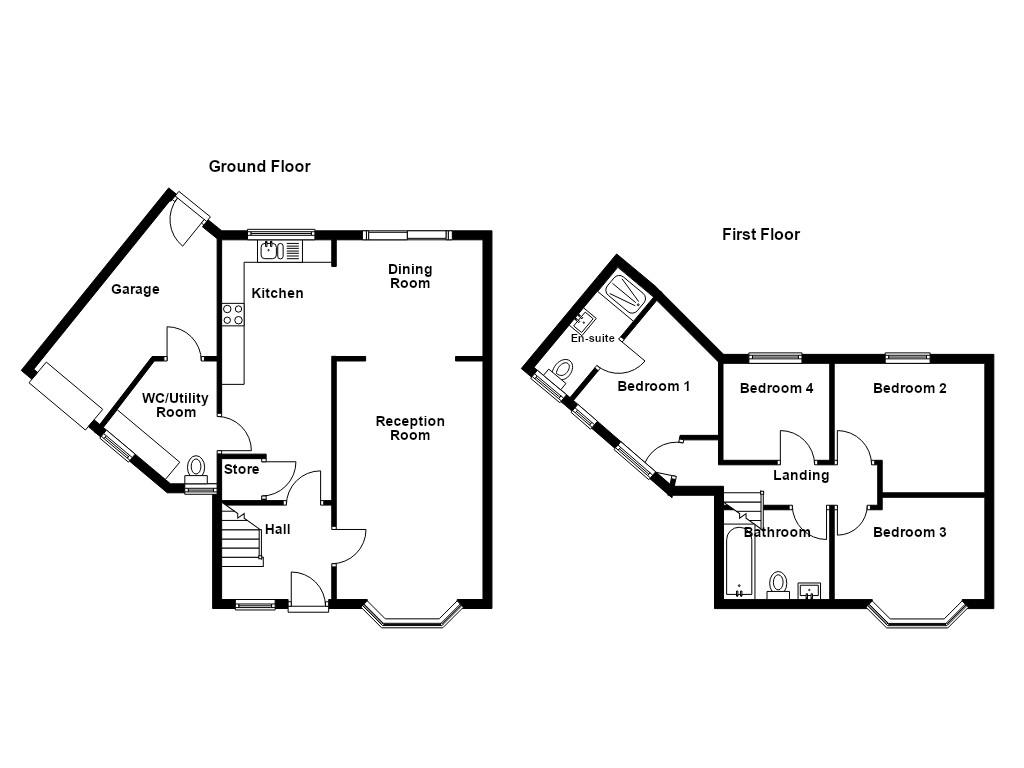 Highfield Drive, Manchester floorplan
