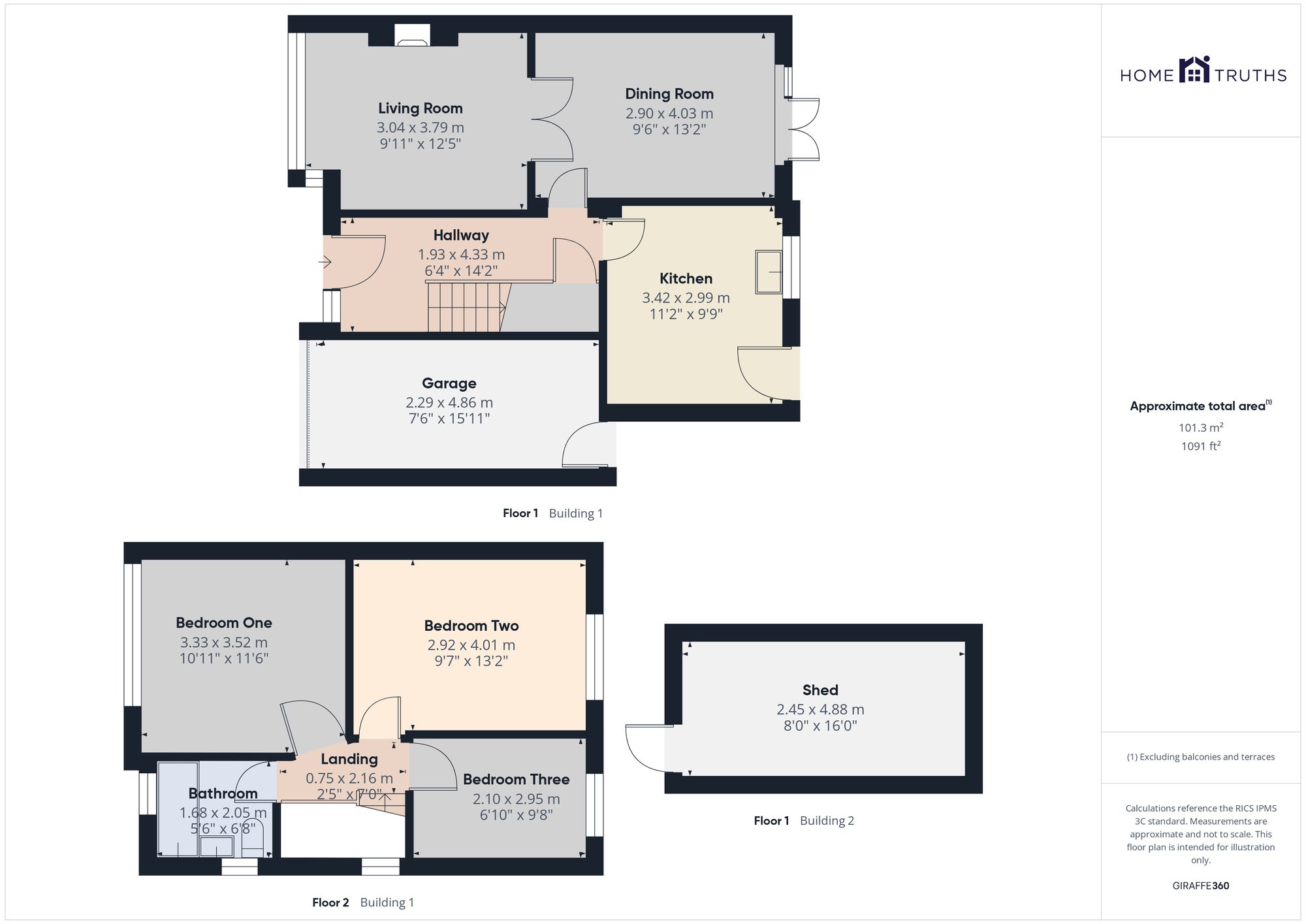 345 Atherton Road, Wigan floorplan