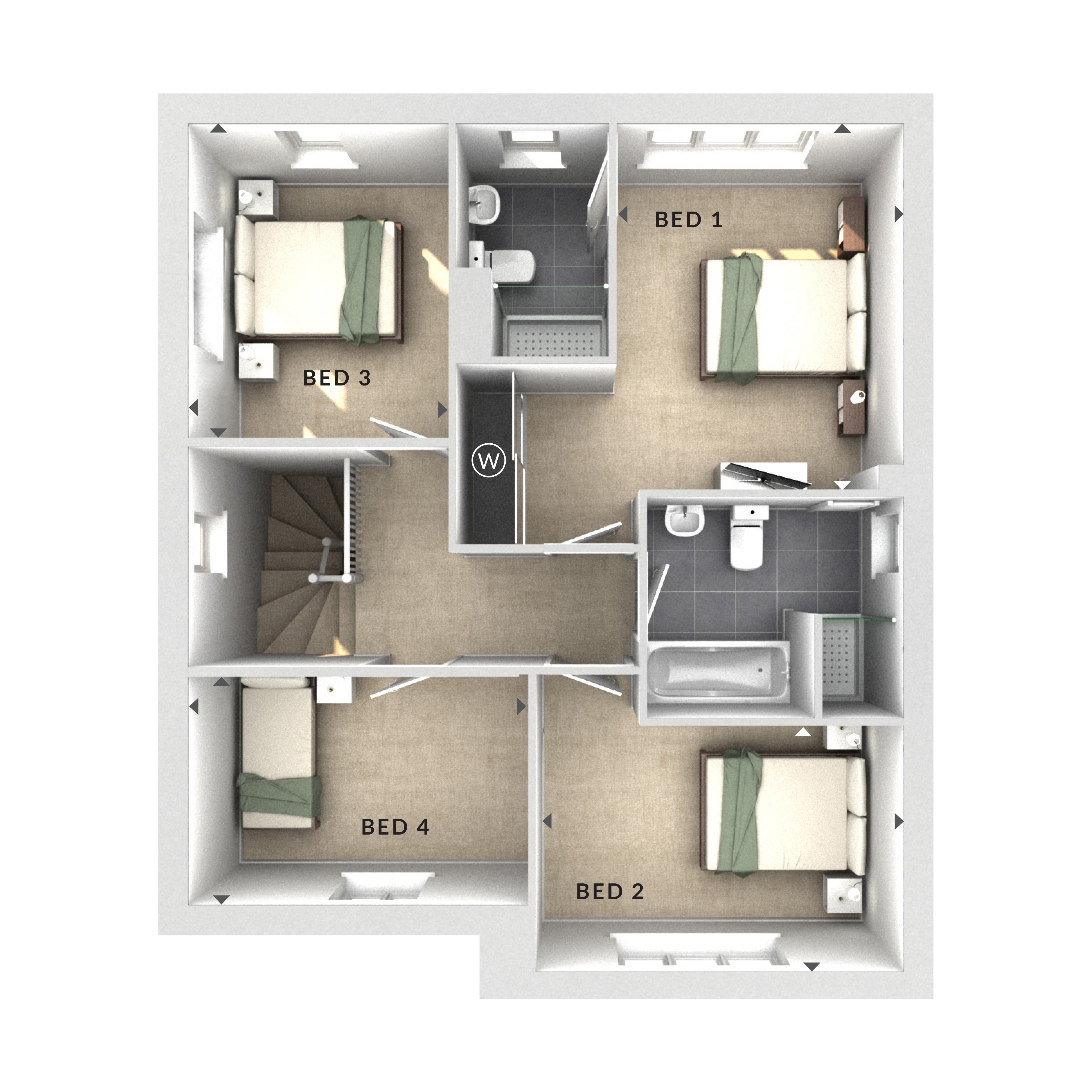 56, Harborough Road, Desborough floorplan