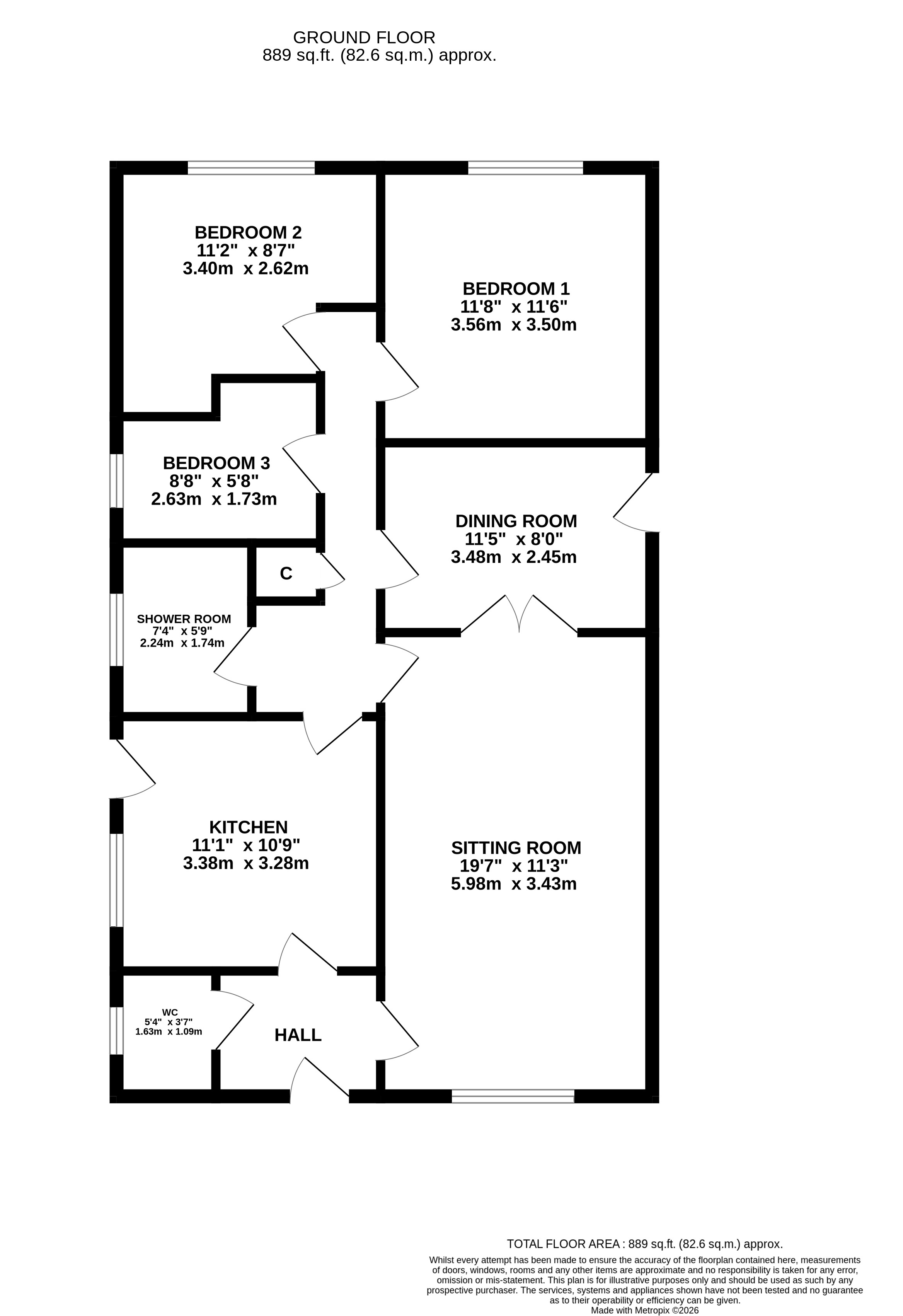 20, Hawksworth Drive, Ilkley floorplan
