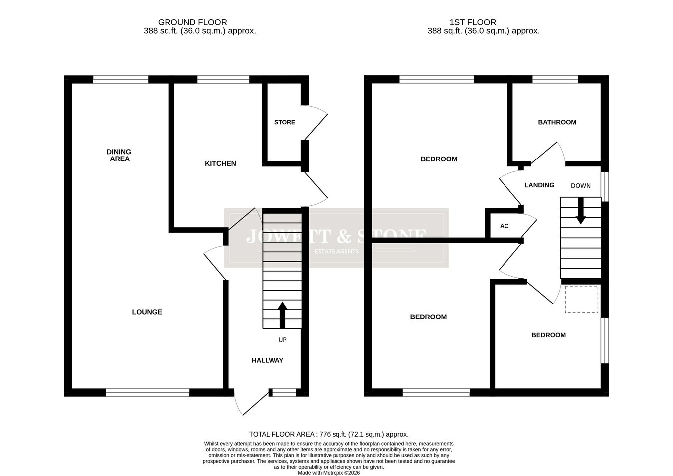 16, Salts Close, Leicester floorplan