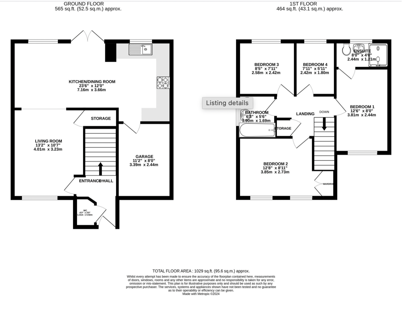 51, Bramblewood Road, Weston-super-mare floorplan