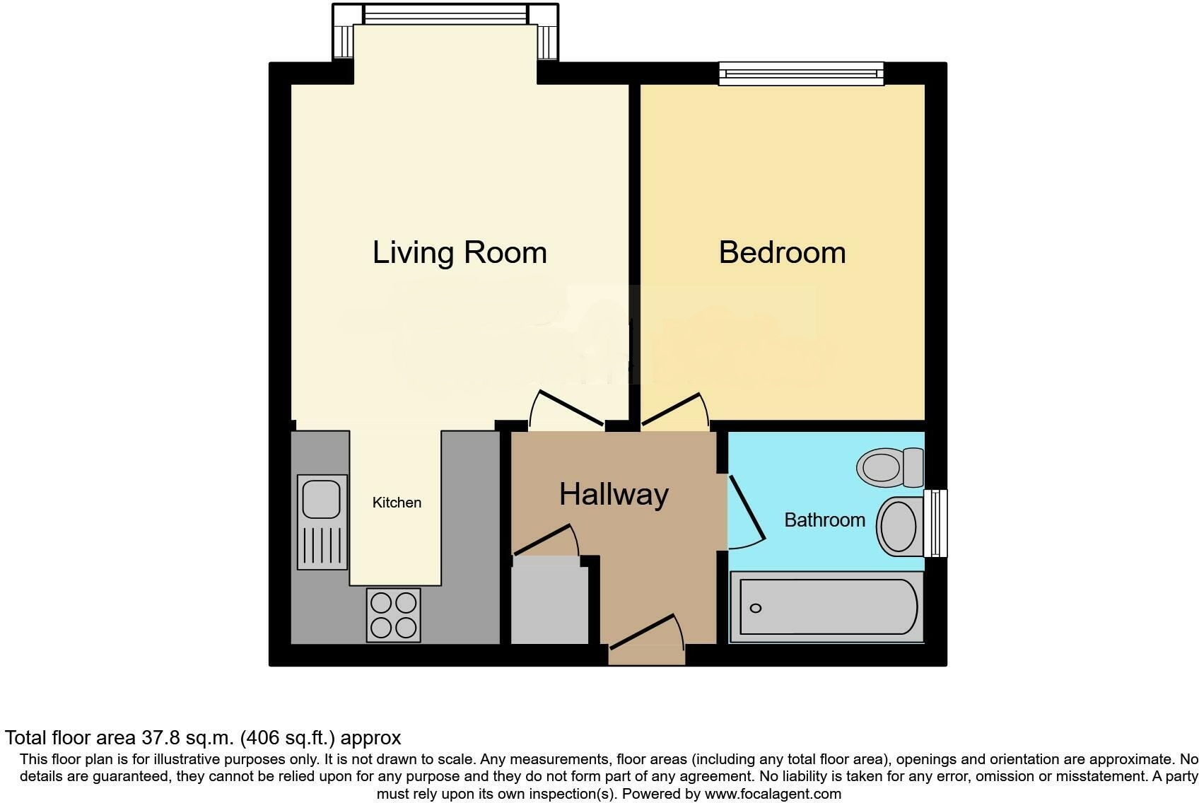 5 Heather Court, St Annes Rd, St Albans floorplan