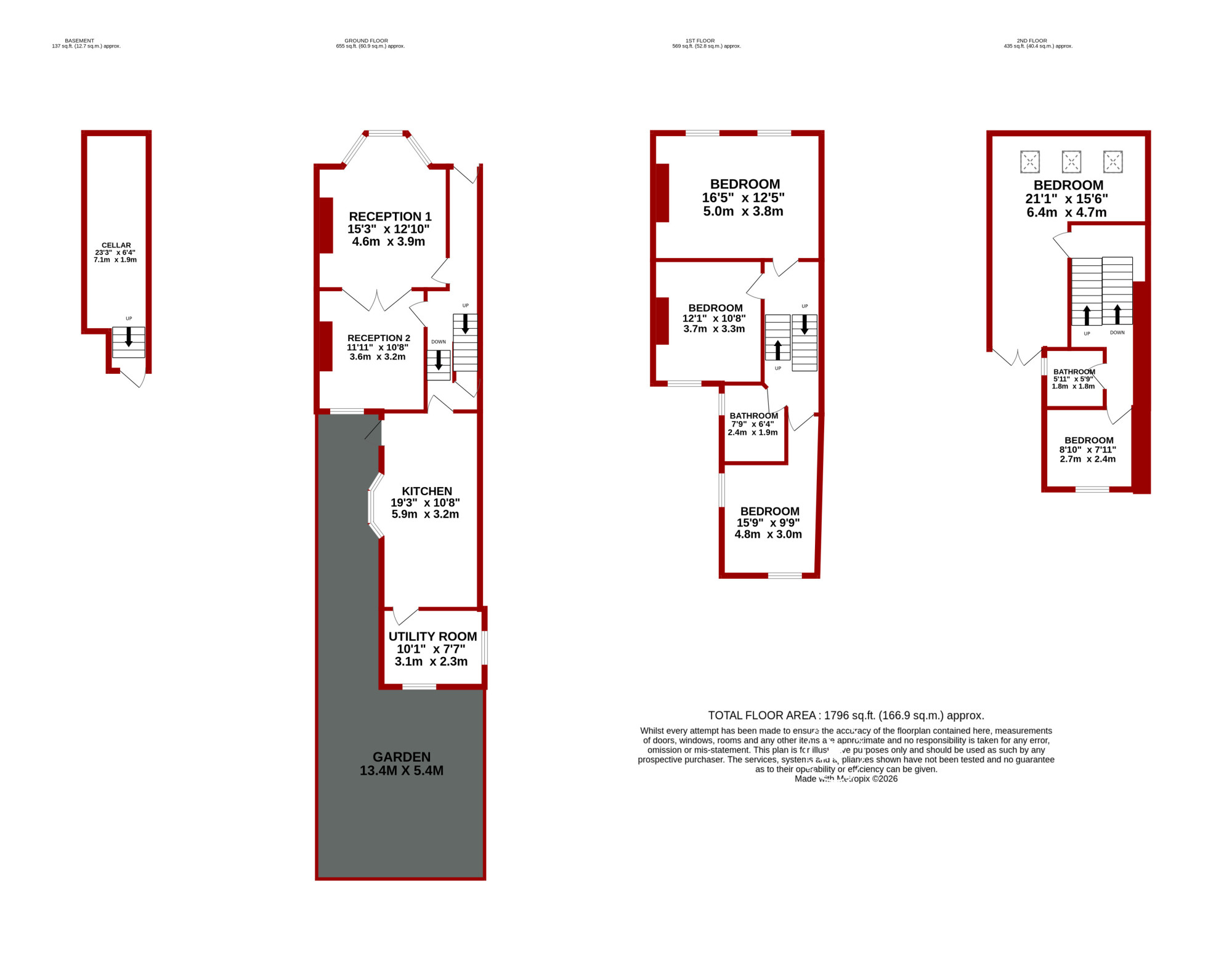 1001, Powerscroft Road, Hackney floorplan
