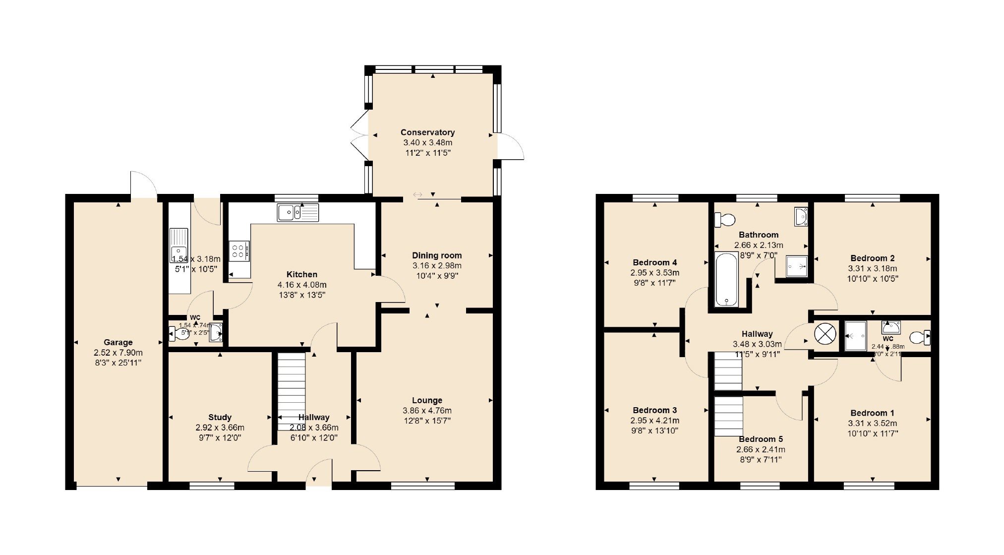 8, Ashe Green, Bridstow, Ross-on-Wye floorplan