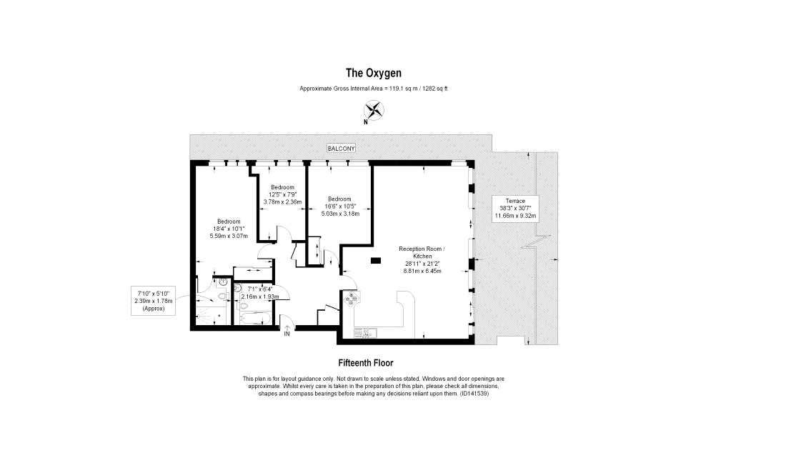 3 Bedrooms Flat to rent in The Oxygen, 18 Western Gateway, London E16