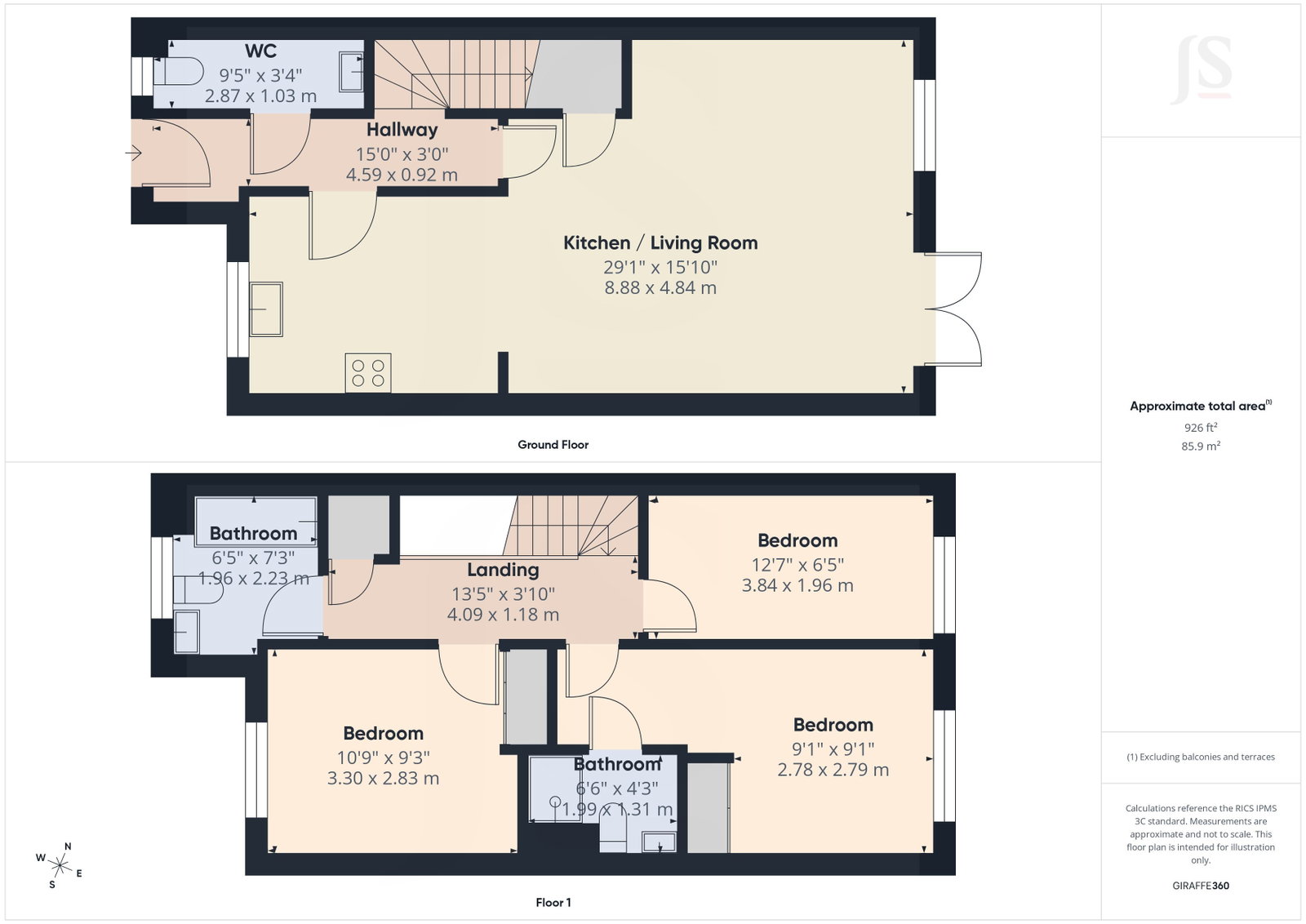 6, Dewpond Close, Lancing floorplan