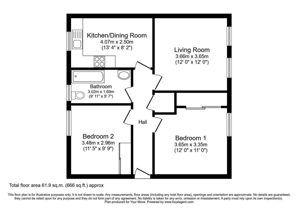 High Street, Dysart, Kirkcaldy KY1, 2 bedroom flat to rent 60168997