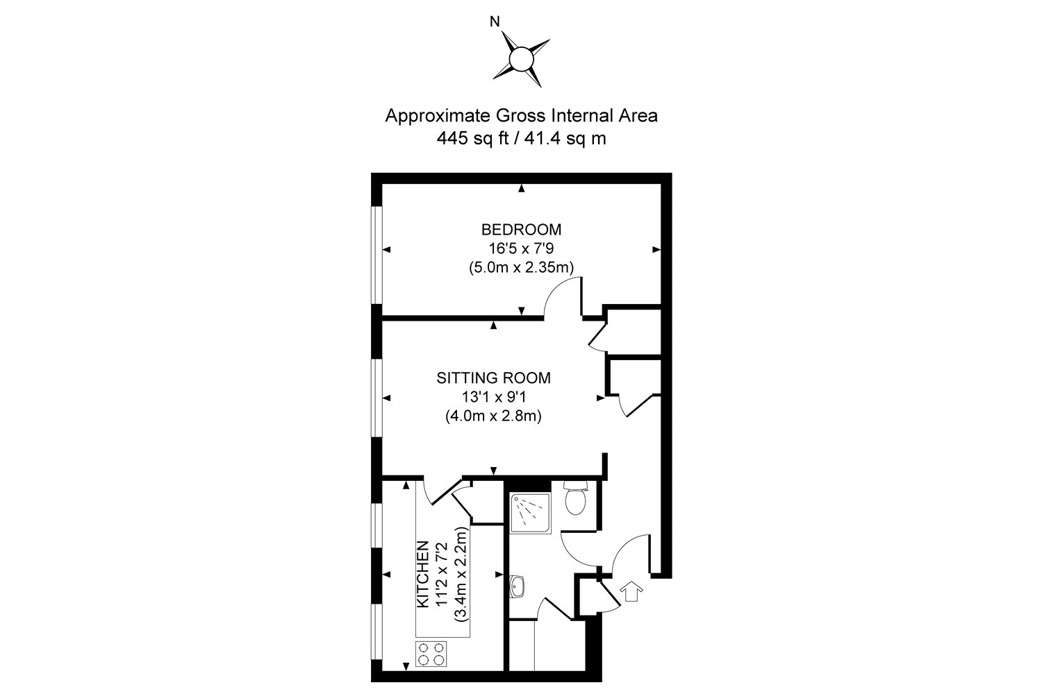 4, Chartwell, Woking floorplan