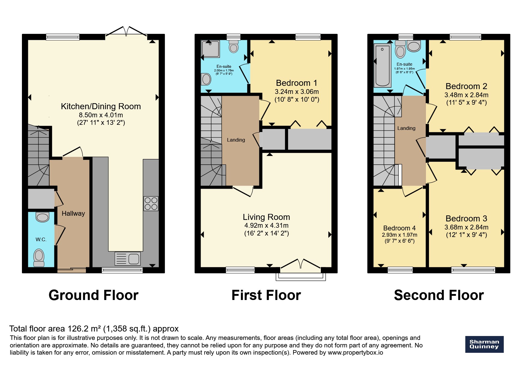 10, Kentwell Road, Peterborough floorplan