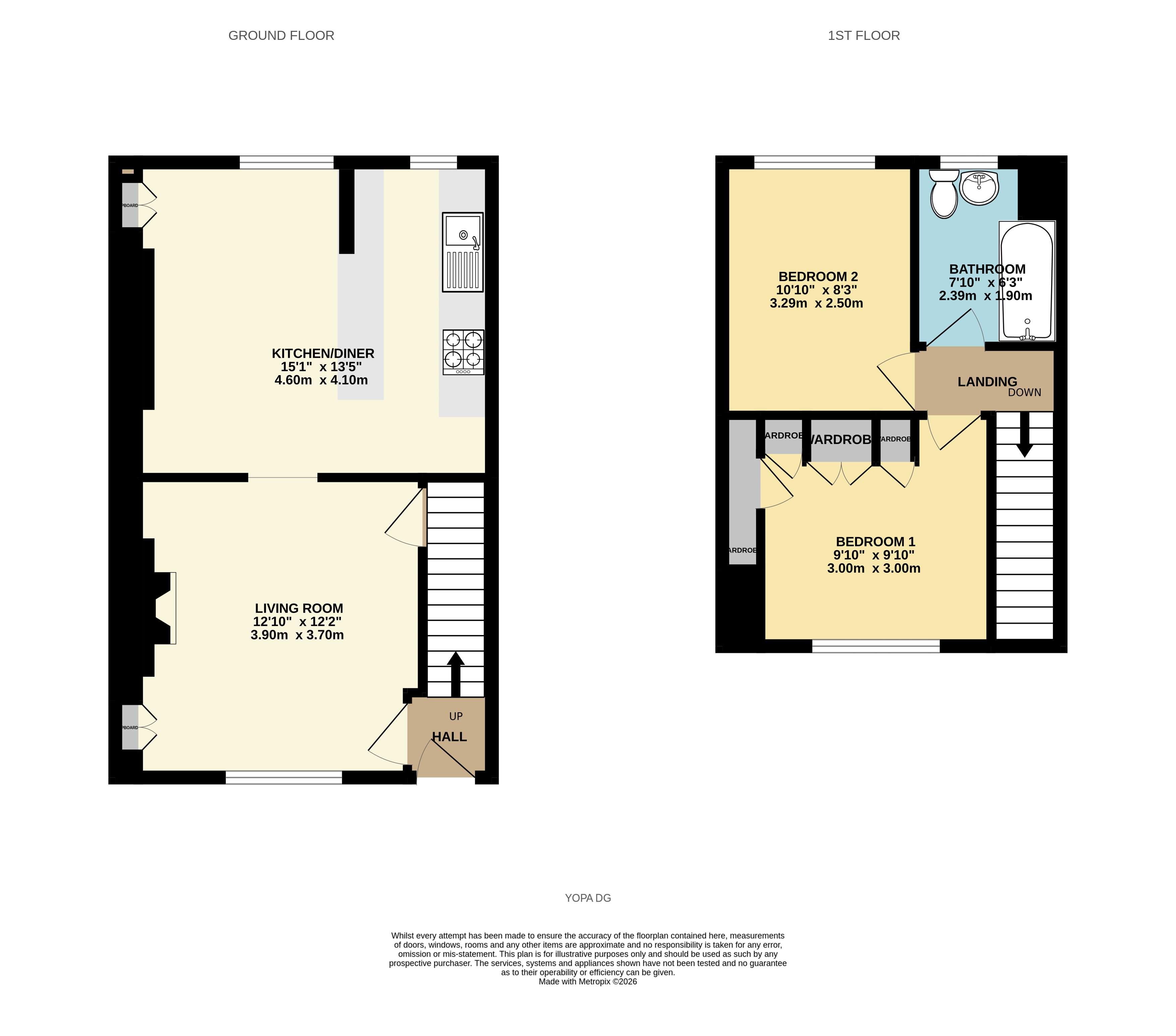 Woodside Terrace, Dumfries floorplan