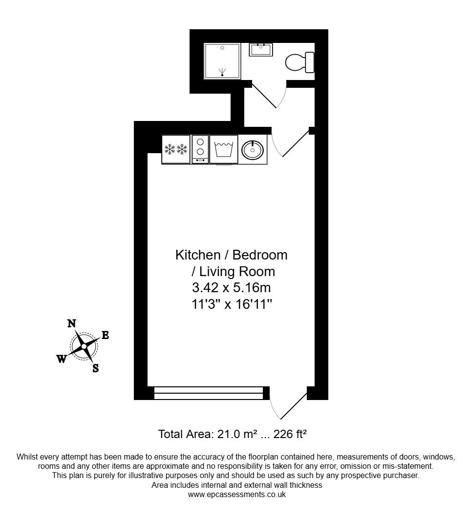 St. James Mews, Bath floorplan