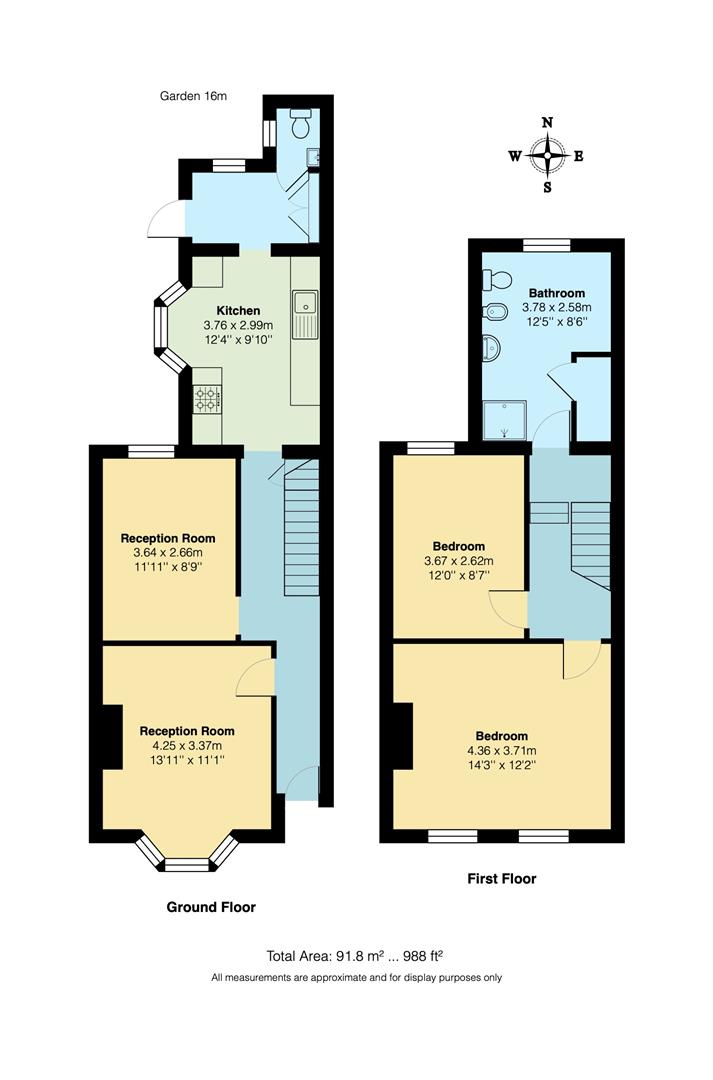 186, Maybank Road, South Woodford floorplan