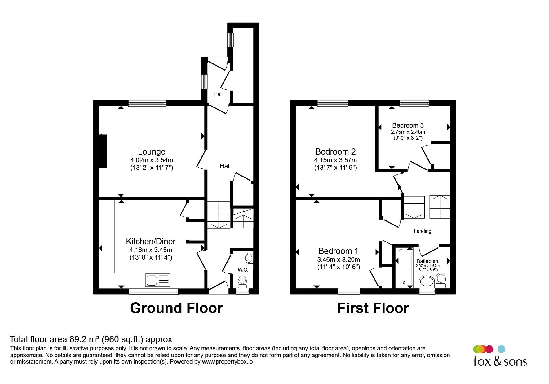 15, Findon Road, Brighton floorplan