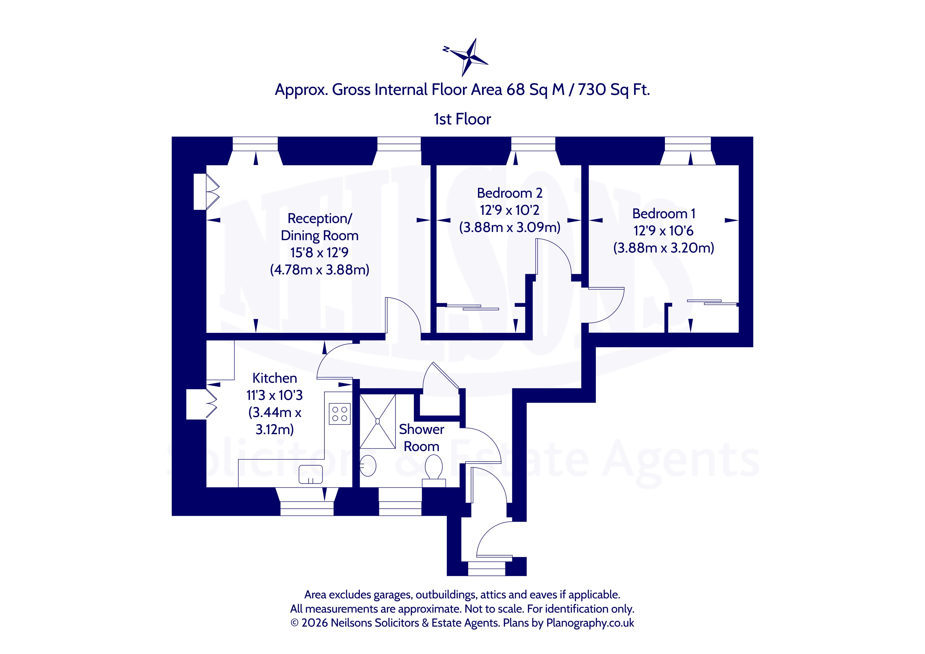 66, High Street, Bonnyrigg floorplan