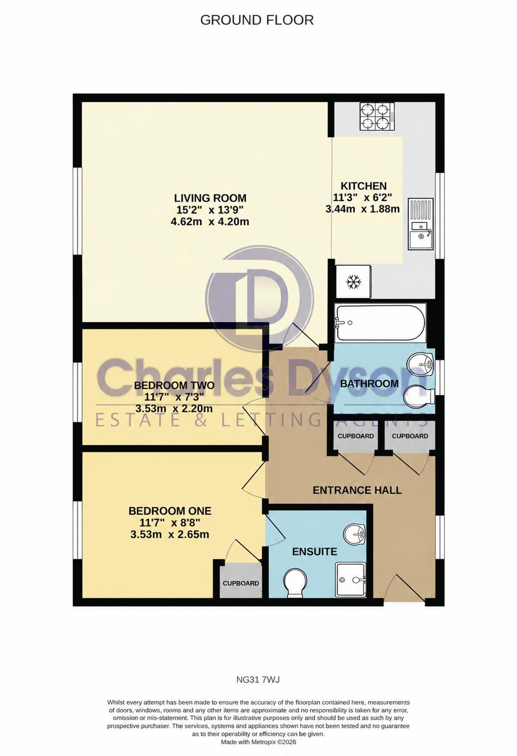 31 (+1), Wilks Road, Grantham floorplan