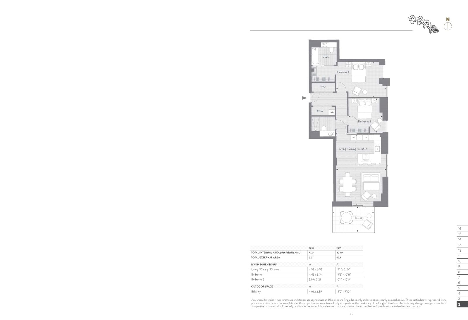 2 Bedrooms Flat for sale in Paddington Gardens, London W2