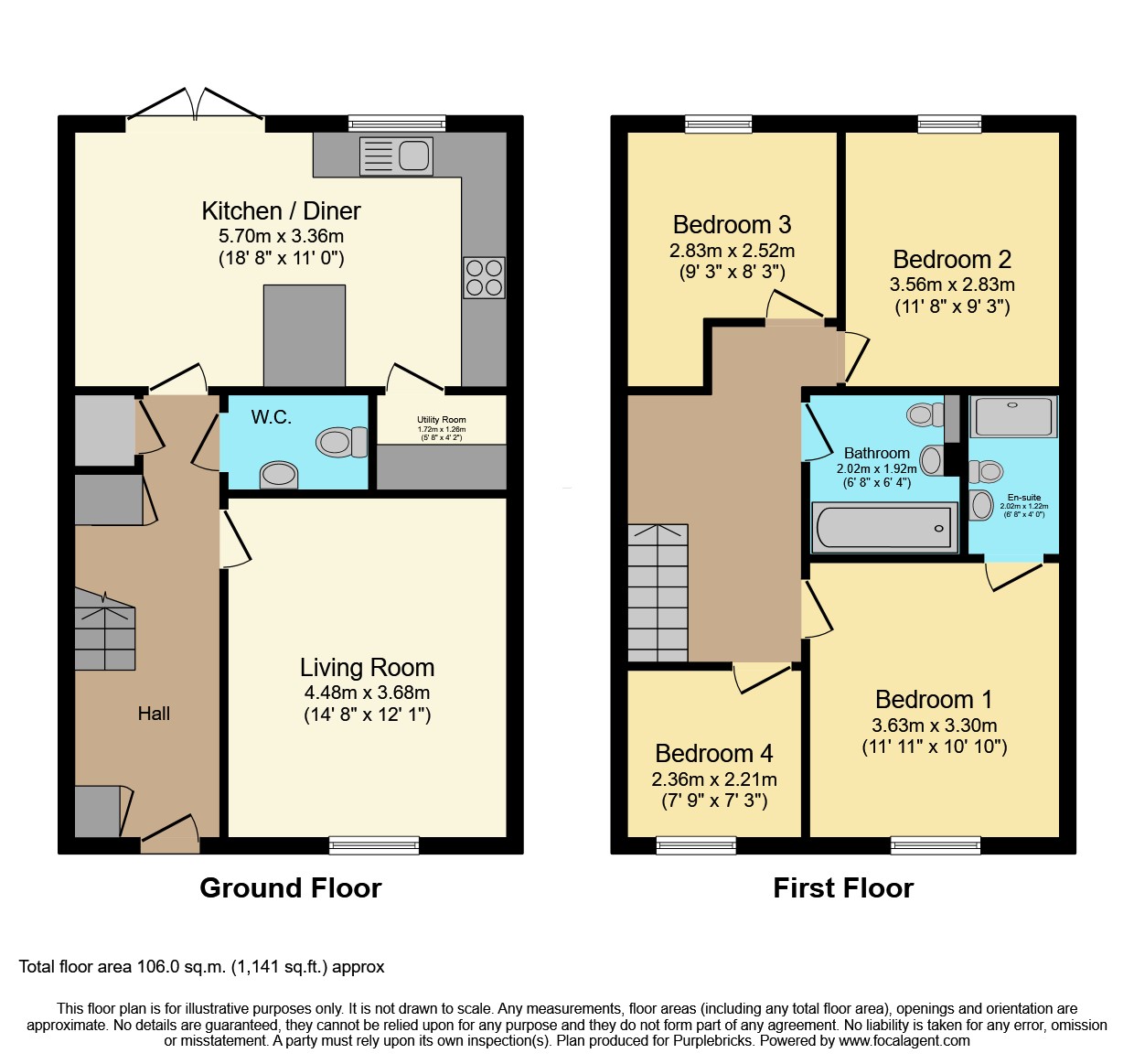 4, Leaper Close, Waddington, Lincoln floorplan
