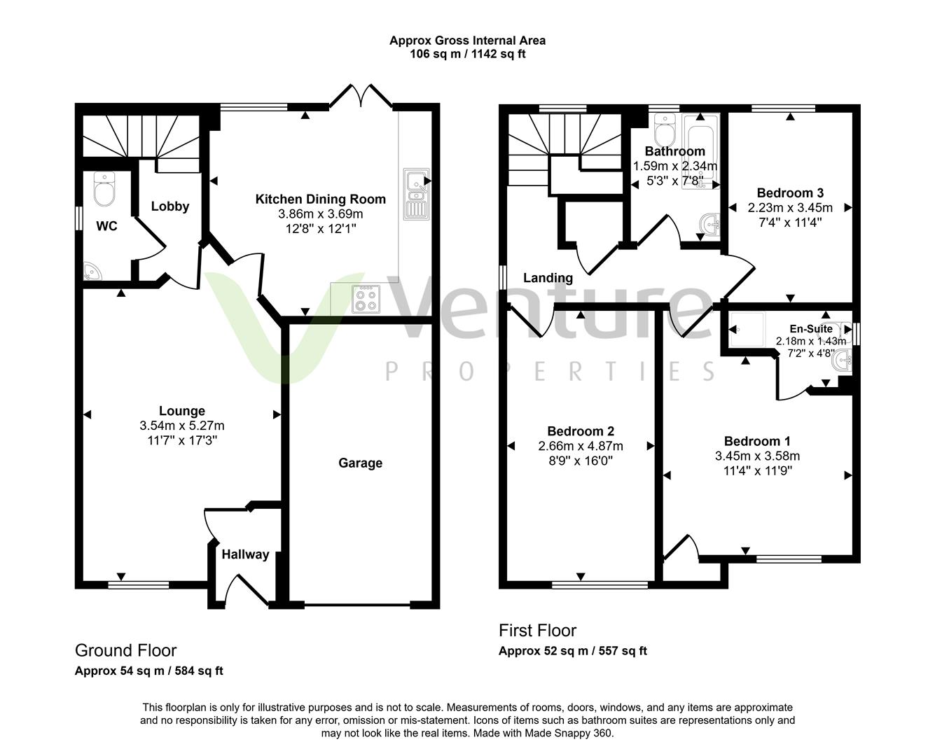 17, Water Lily Drive, Darlington floorplan