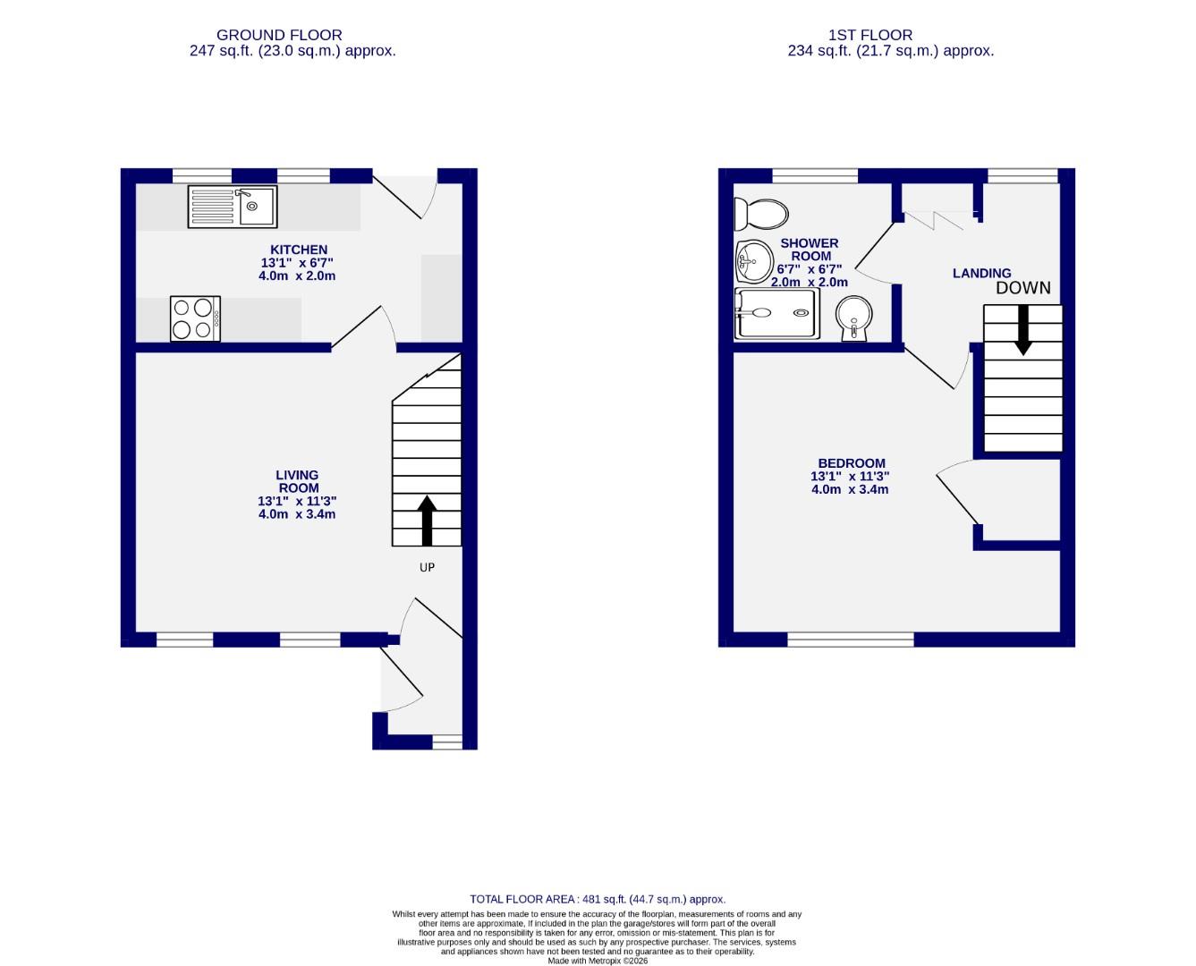 27, Invicta Court, York floorplan