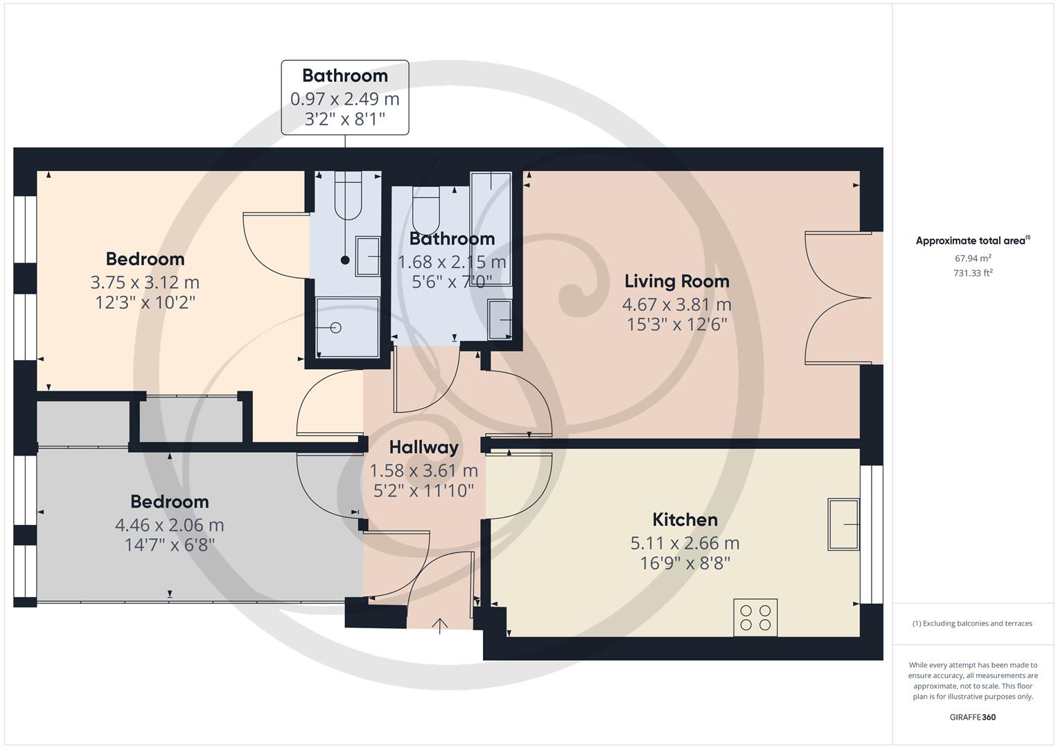 4 High Ash Court, 100A High Ash Drive, Leeds floorplan