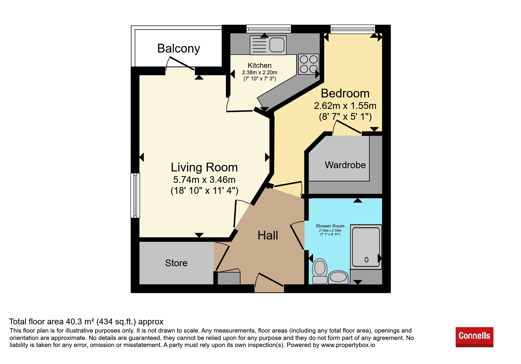28, Applegate House, Seymour Road, TROWBRIDGE floorplan