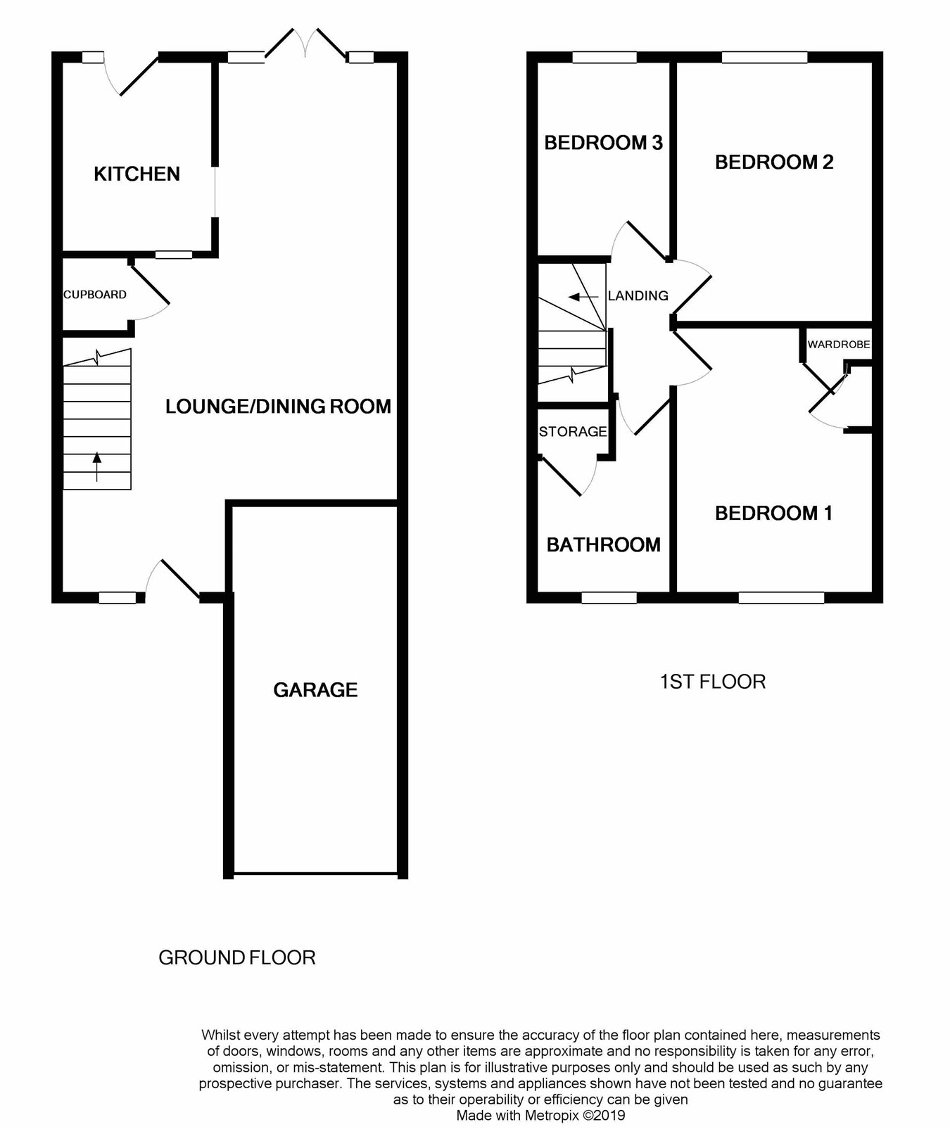 3 Bedrooms Terraced house for sale in Wheatstone Close, Northway, Tewkesbury GL20