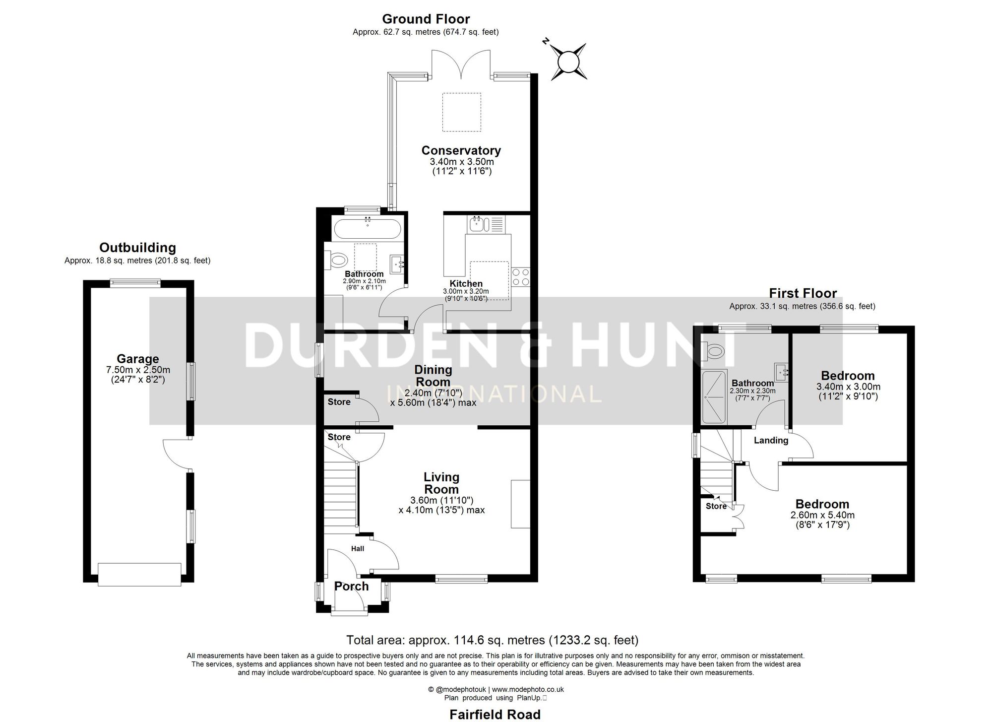 4 Fairfield Road, Ongar floorplan