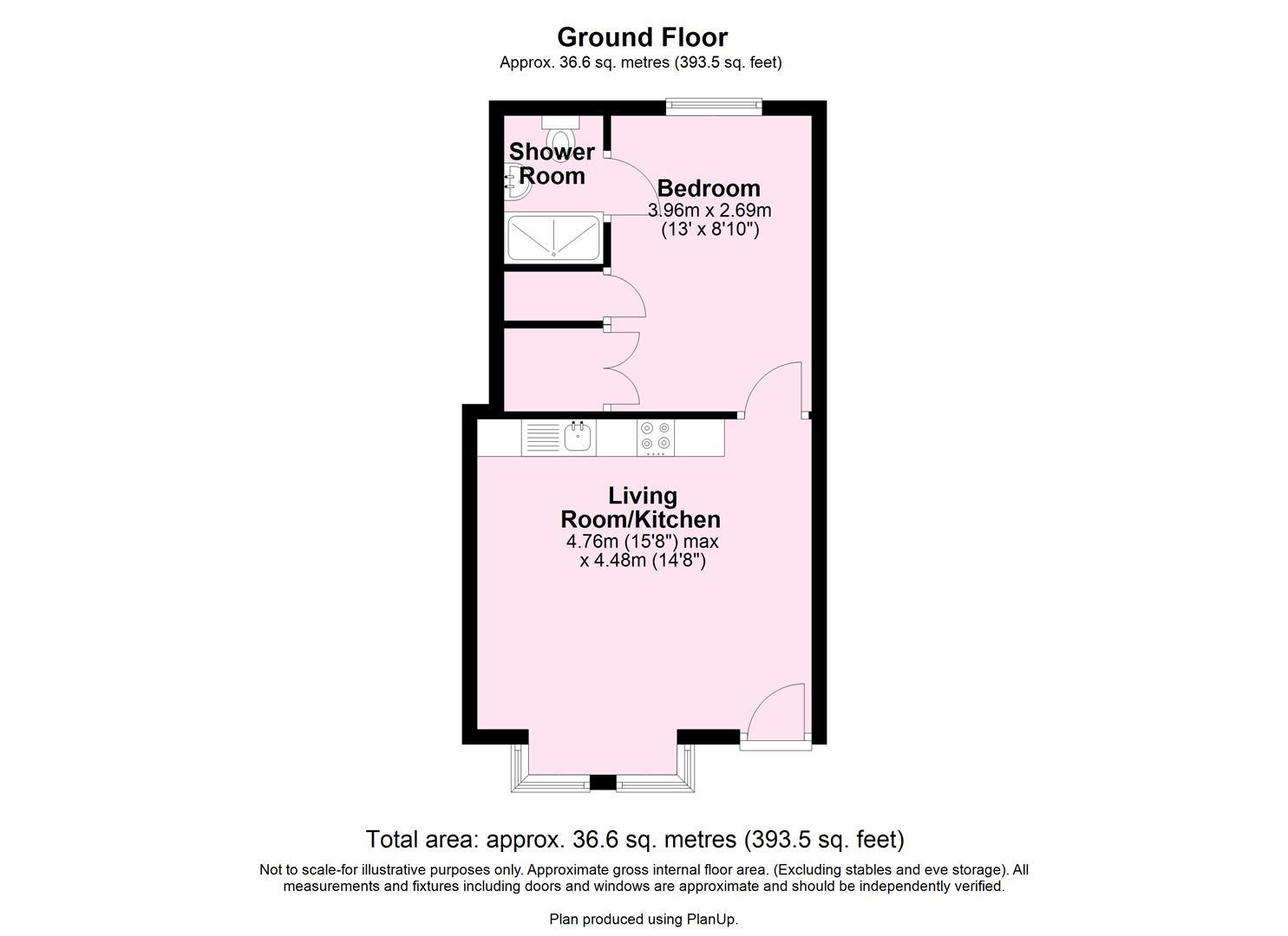 36B, Barbican Road, York floorplan