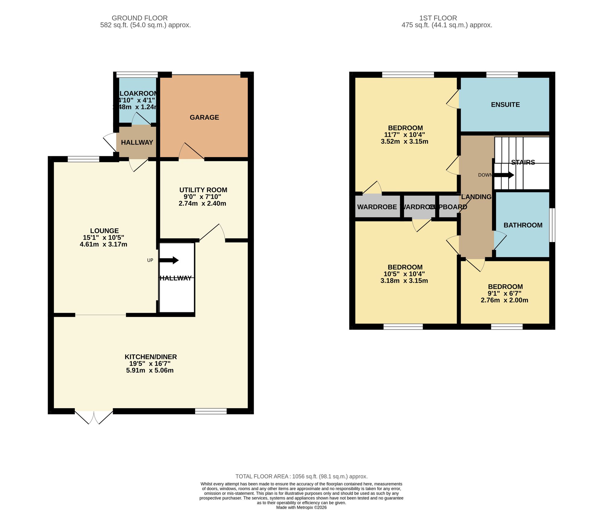 99 Hutchinson Way, Manchester floorplan