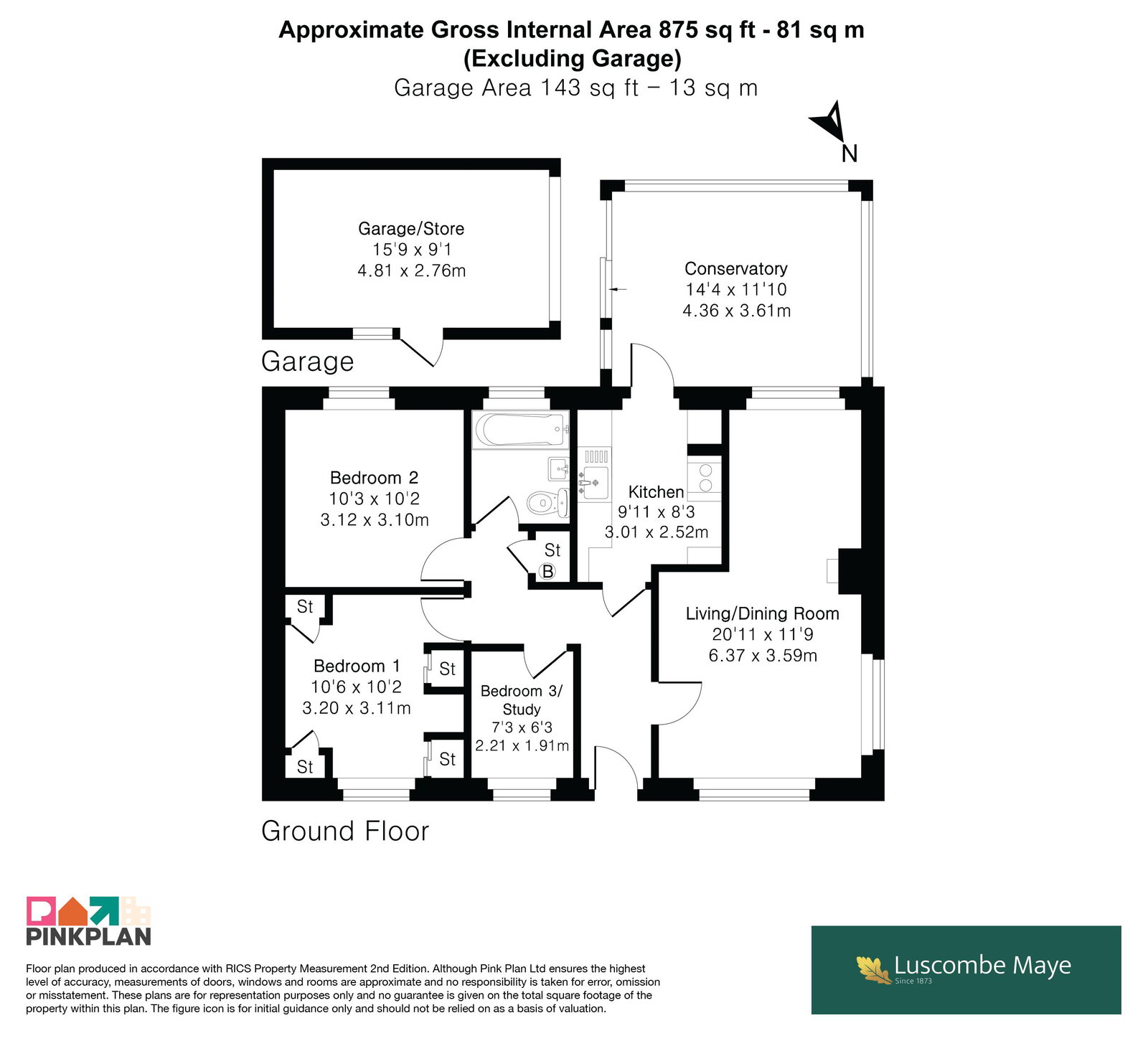 Mandalay, Glebe Field, Kingsbridge floorplan