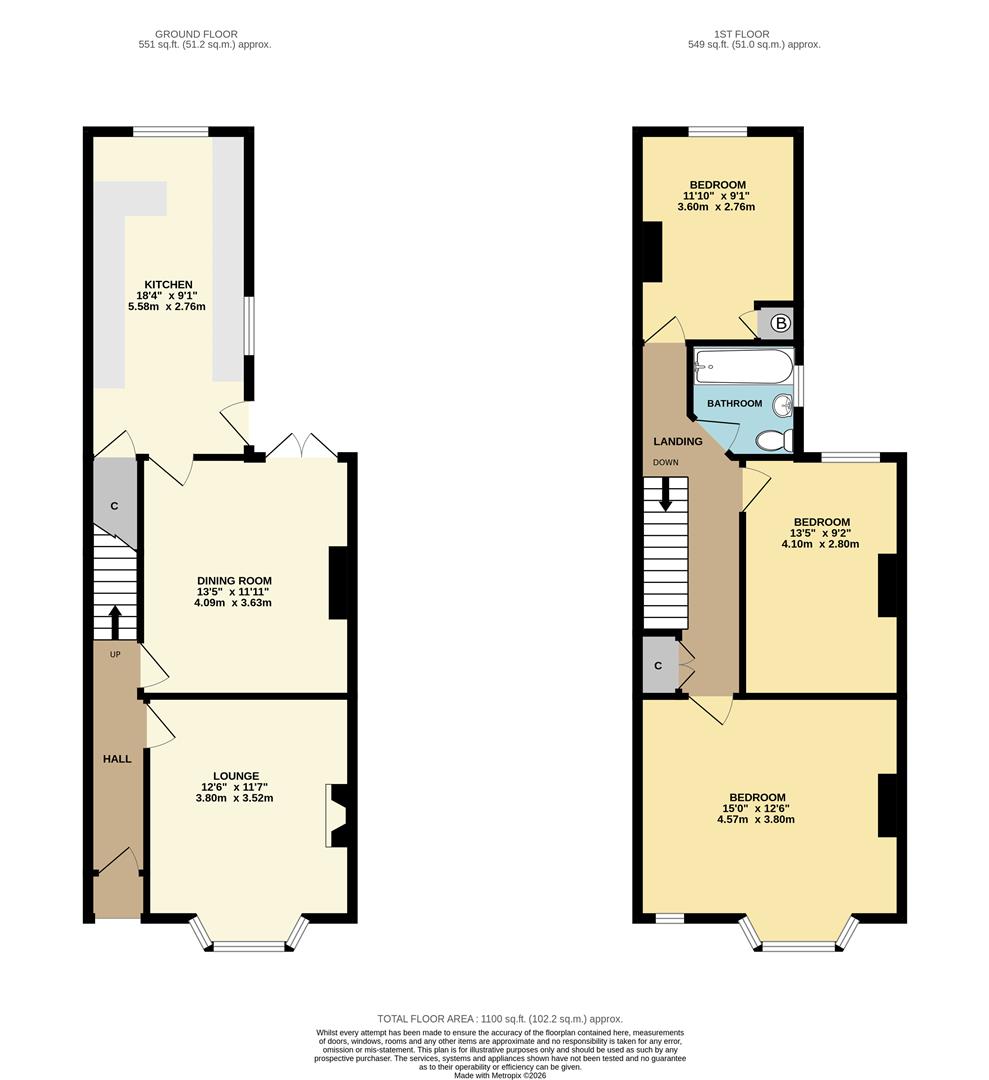 Raleigh Road, Coventry floorplan