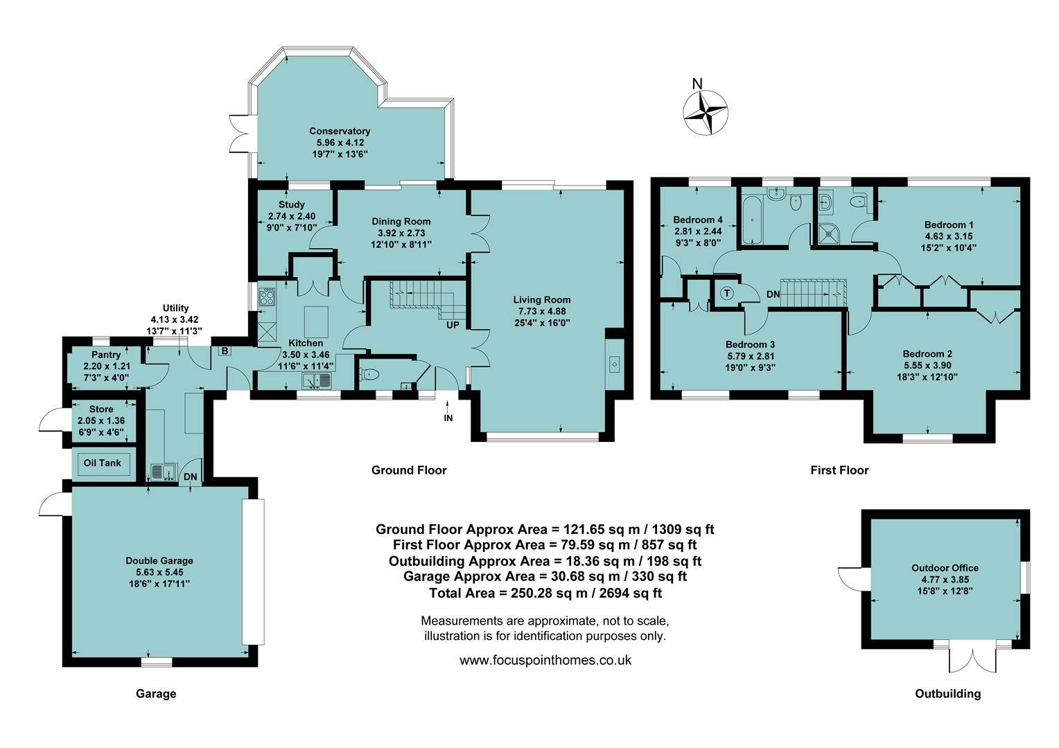 Stonesfield House,, Stanwell Lane, Great Bourton floorplan