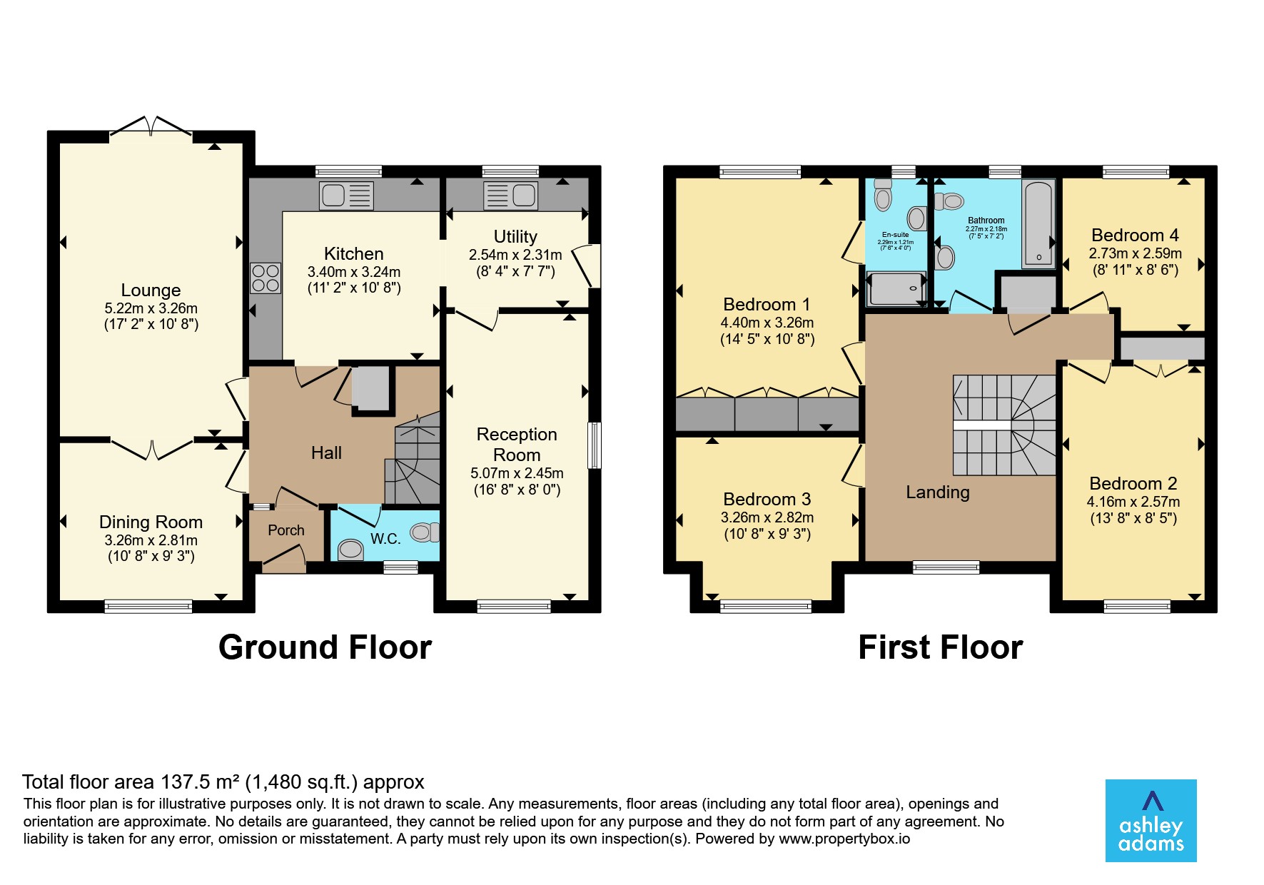 9, Saxon Close, Derby floorplan