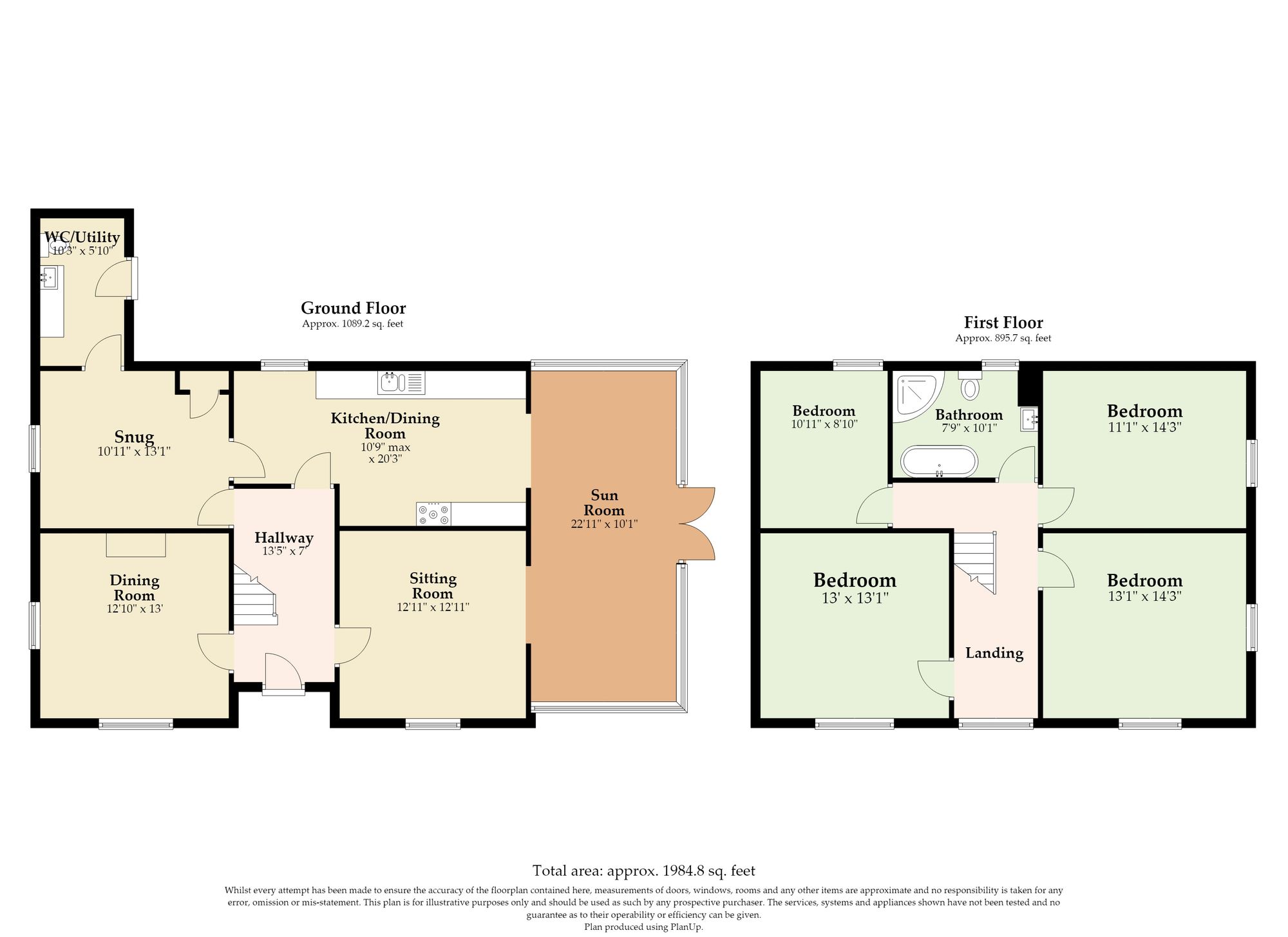 High House Ploughboy Lane, Thetford floorplan