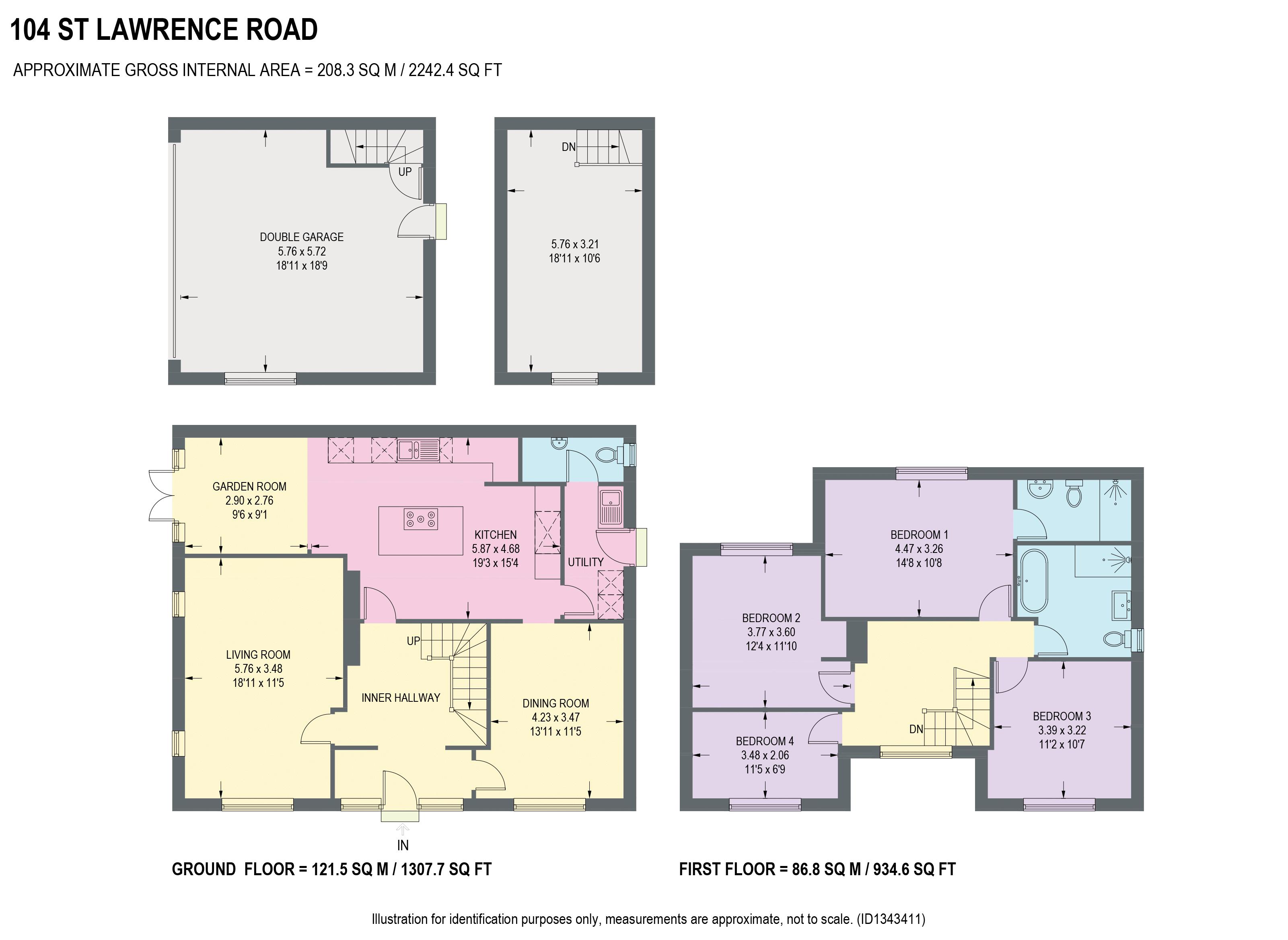 St. Lawrence Road, Chesterfield floorplan